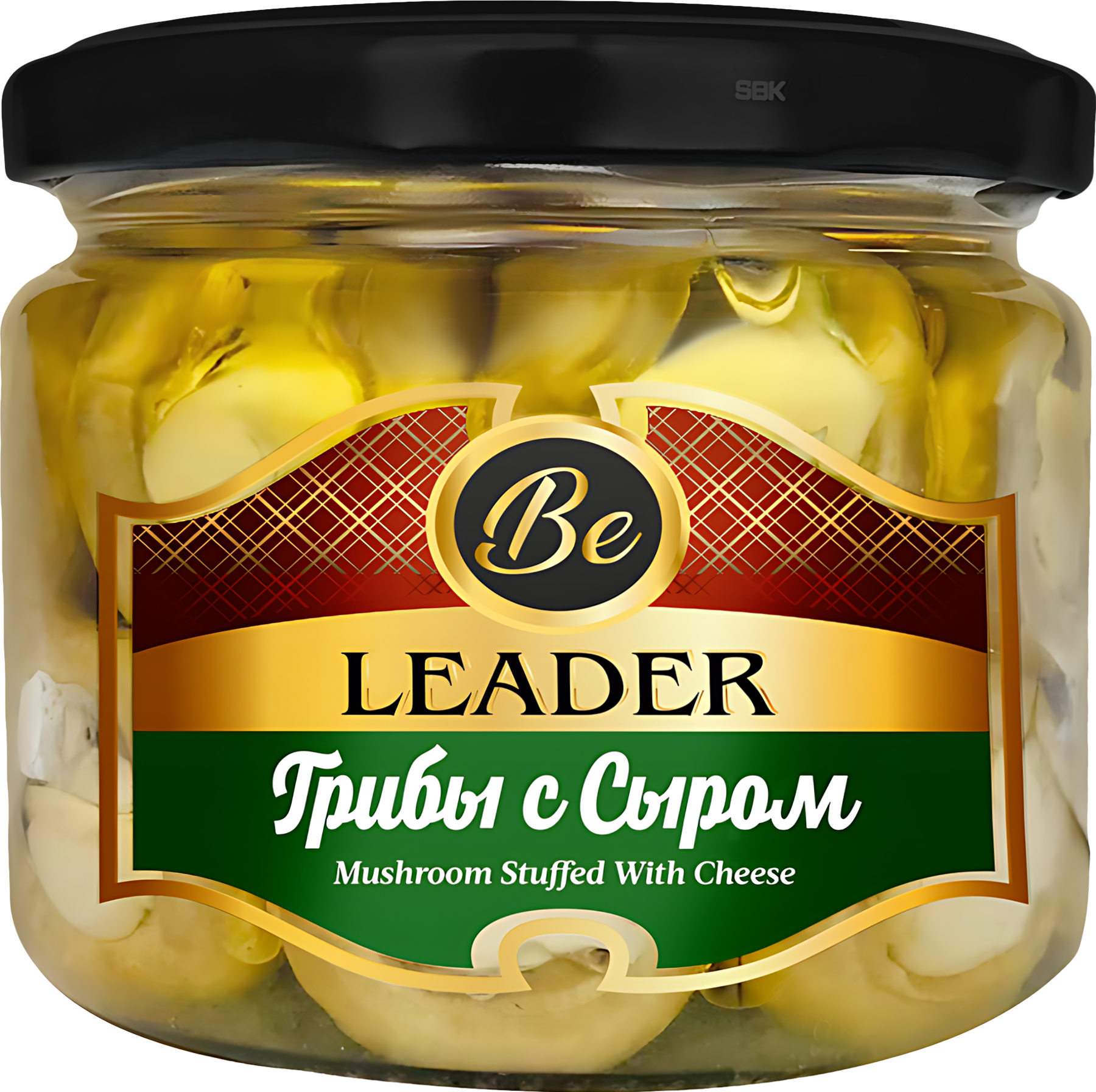 Изображение товара Шампиньоны фаршированные сыром LEADER, 290 г