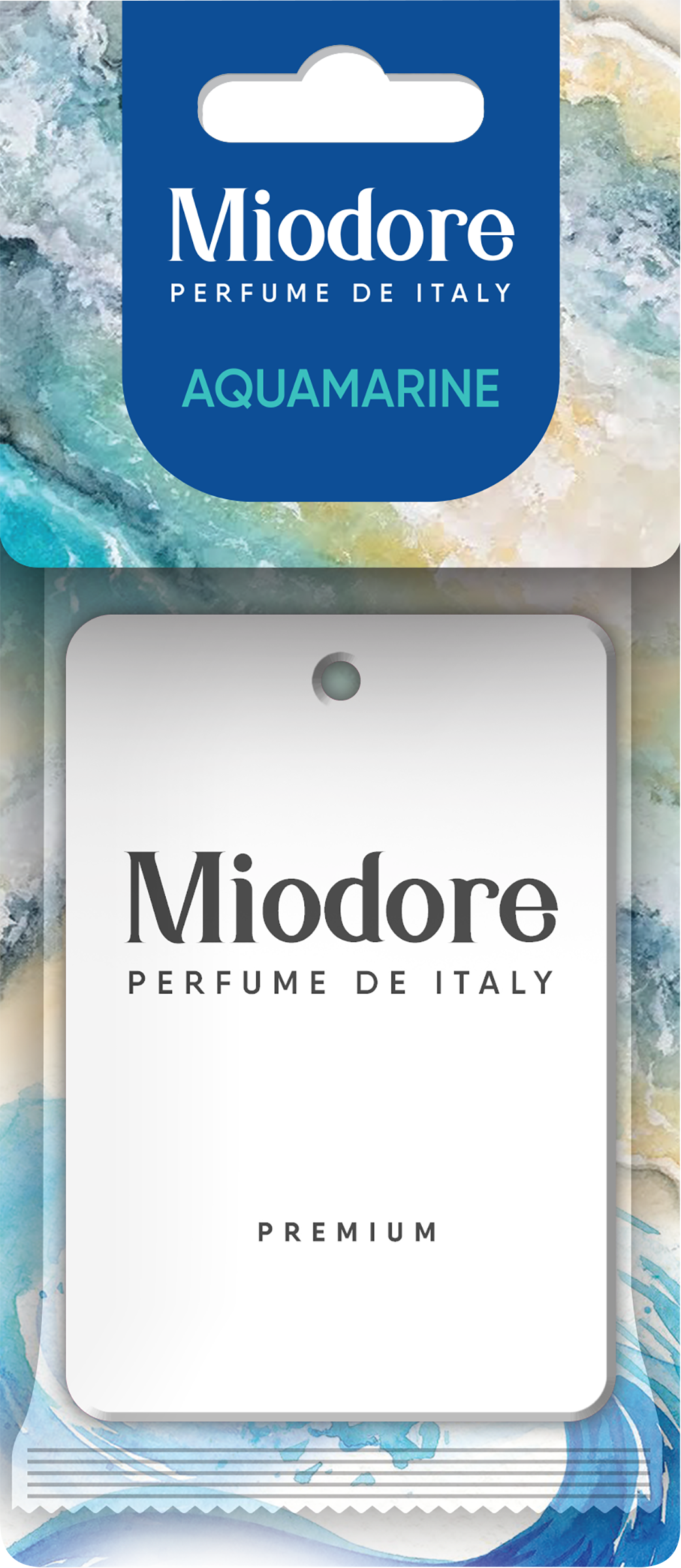 Изображение товара Ароматизатор воздуха подвесной MIODORE White classic картонный Россия Изображение товара Ароматизатор воздуха подвесной MIODORE White classic картонный Россия