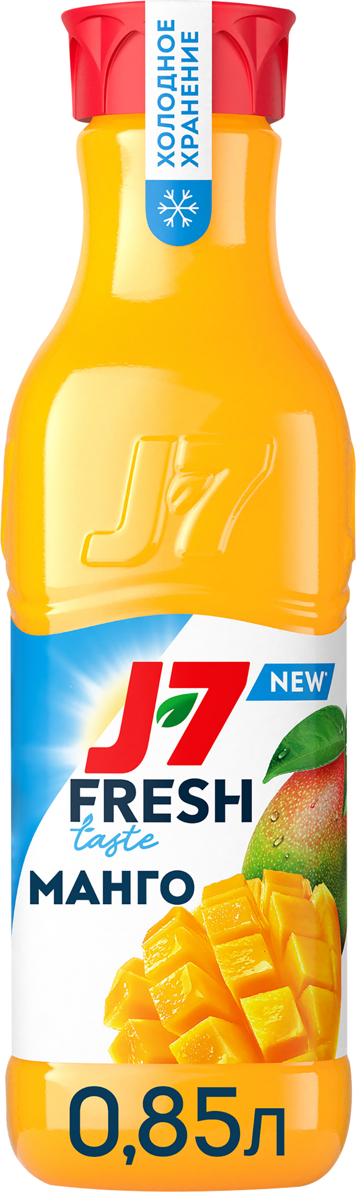 Изображение товара Нектар J7 Fresh Taste Манго 850 мл - натуральный и освежающий фруктовый напиток