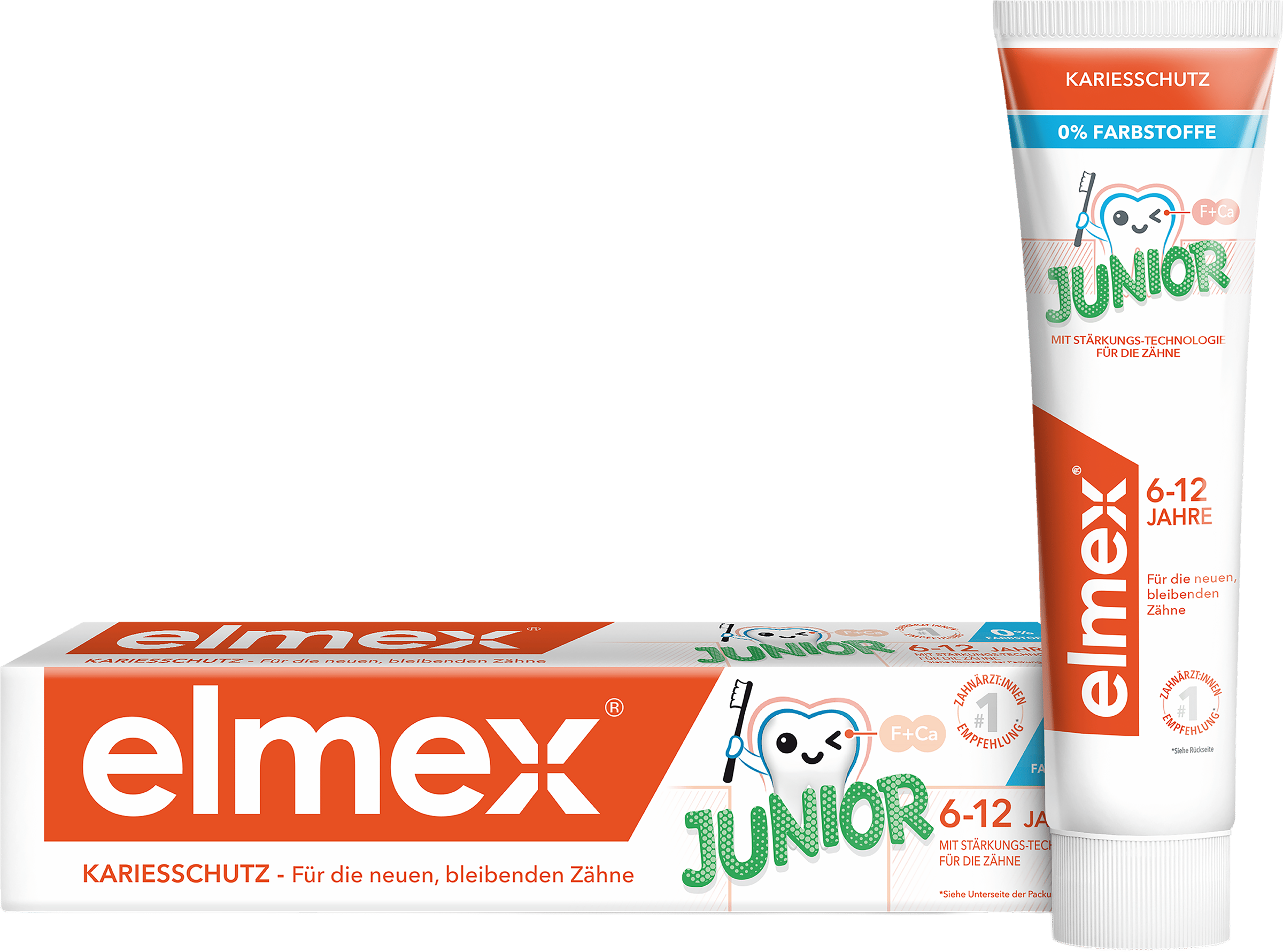 Изображение товара Детская зубная паста ELMEX Junior защита от кариеса, 75 мл Изображение товара Детская зубная паста ELMEX Junior защита от кариеса, 75 мл