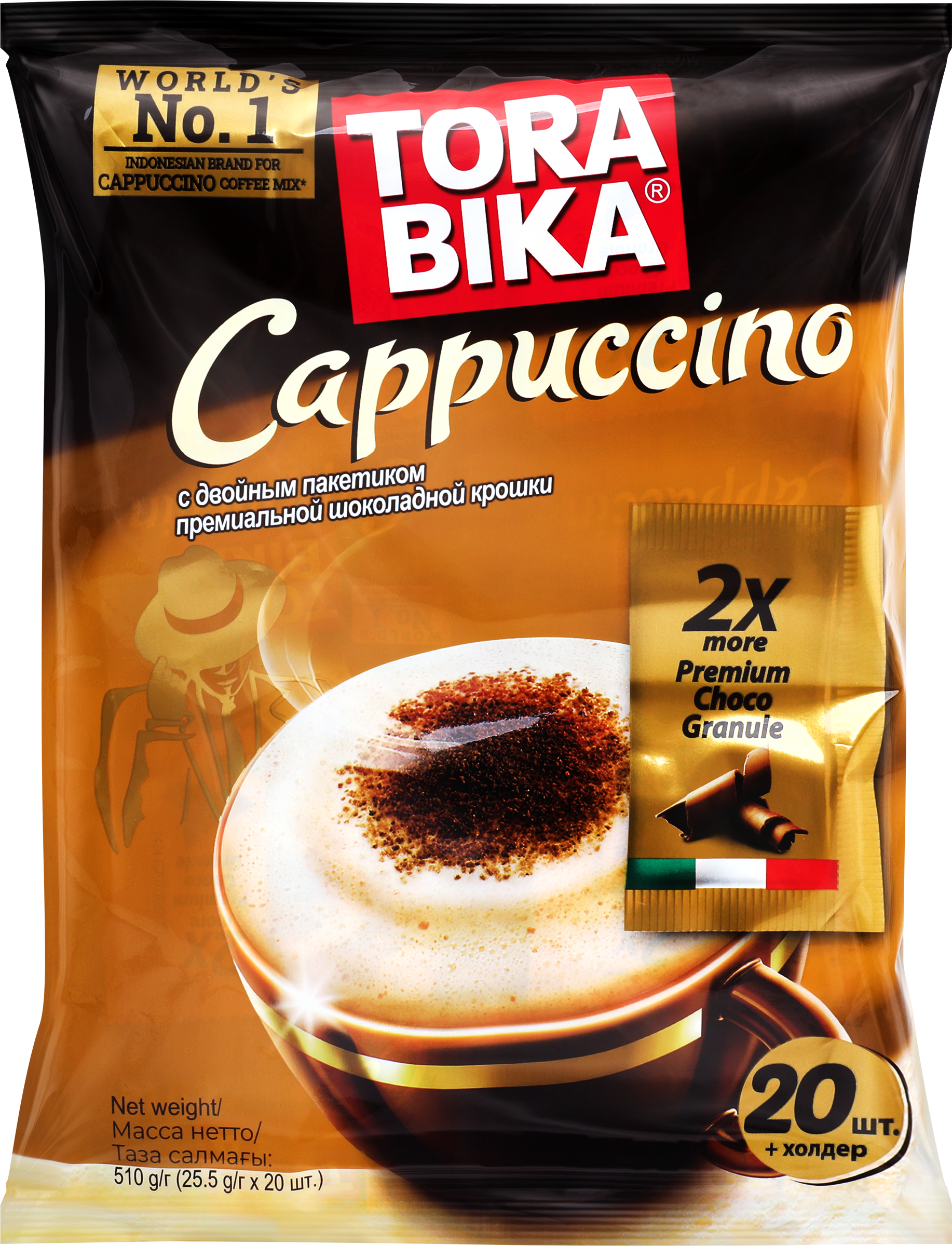 Изображение товара Напиток кофейный TORABIKA Cappuccino, 510г Изображение товара Напиток кофейный TORABIKA Cappuccino, 510г