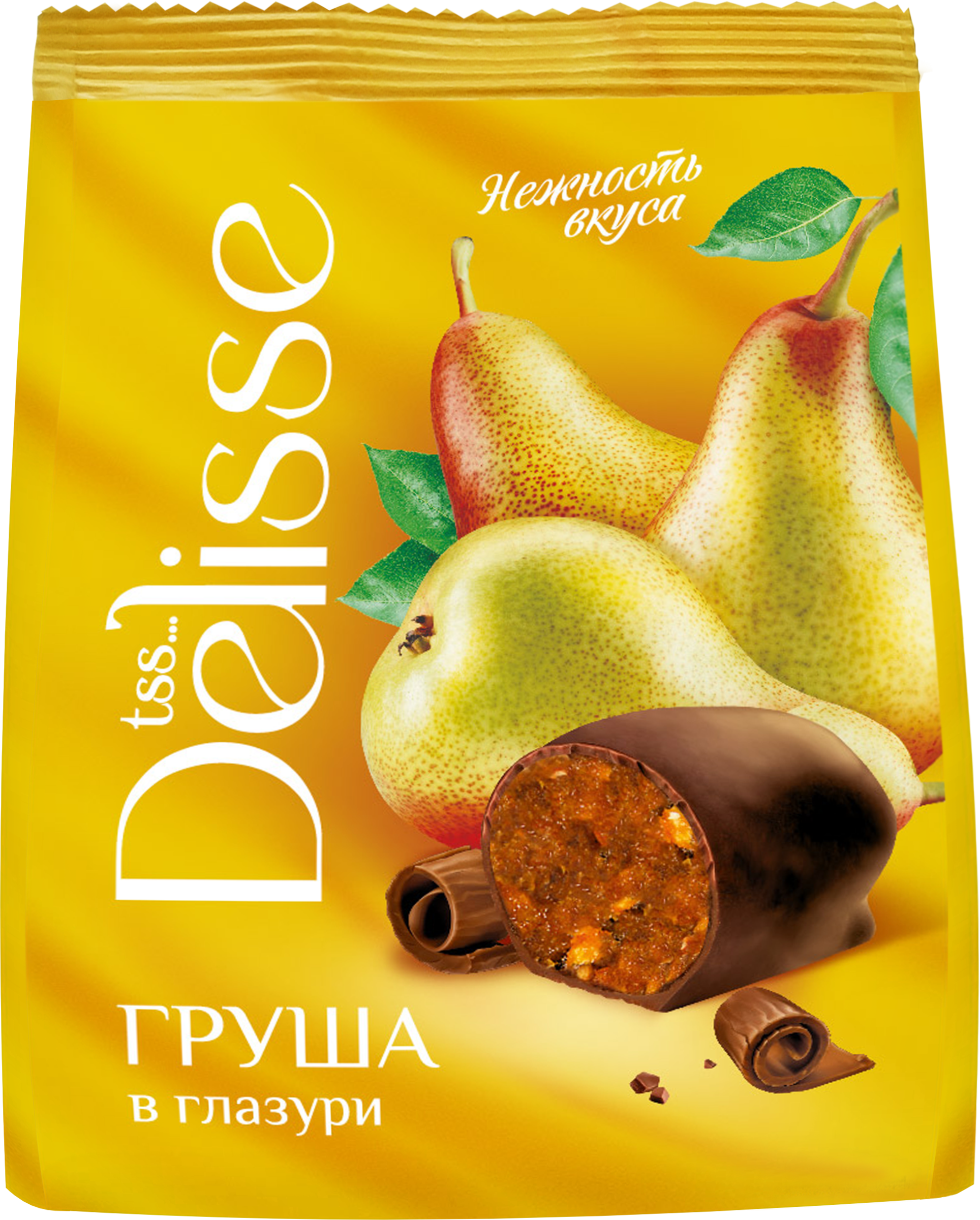 Изображение товара Конфеты DELISSE Груша в глазури 200г натуральный фруктовый вкус Изображение товара Конфеты DELISSE Груша в глазури 200г натуральный фруктовый вкус
