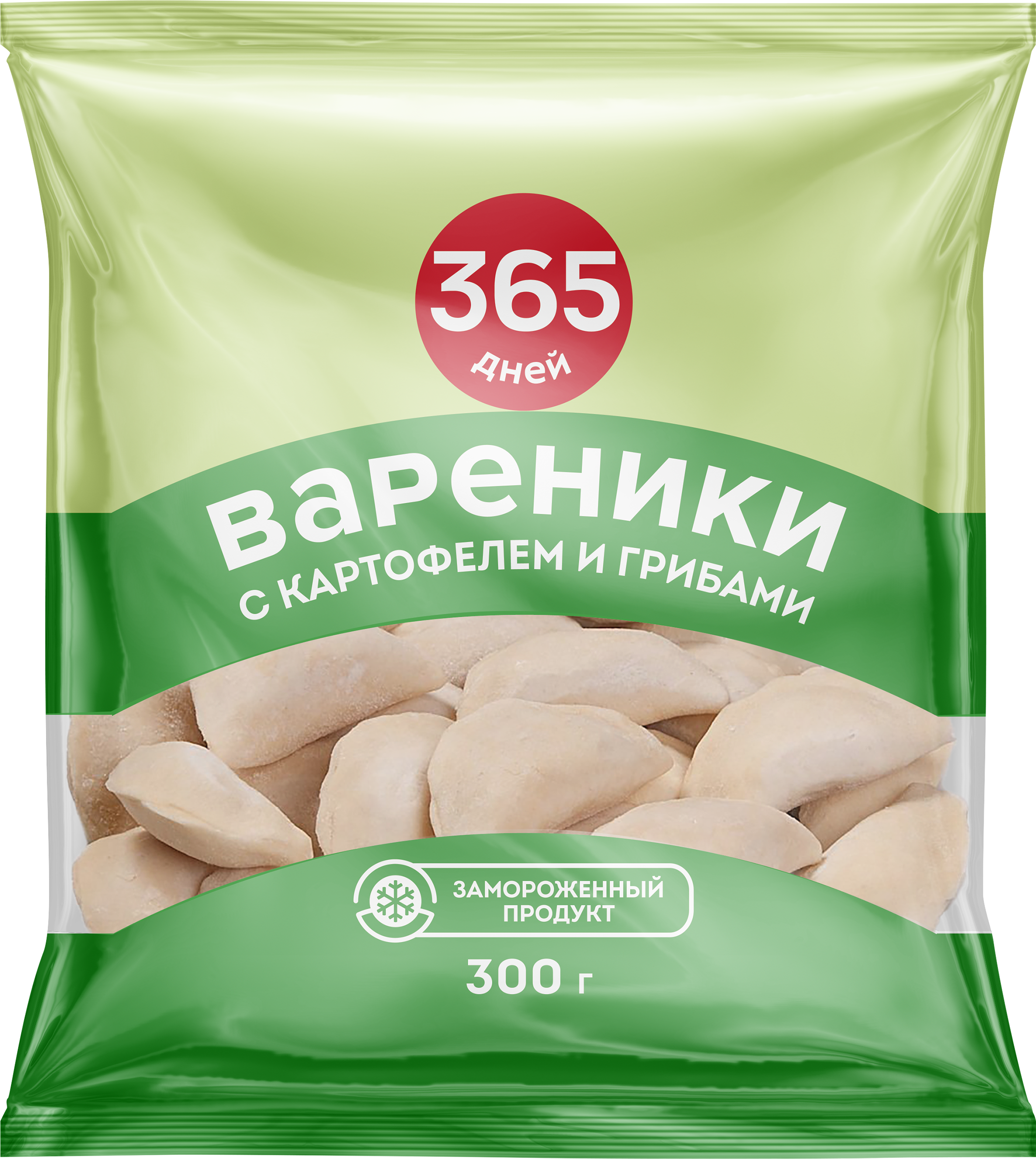 Изображение товара Вареники 365 ДНЕЙ с картофелем и грибами, 300г - быстрый и вкусный полуфабрикат Изображение товара Вареники 365 ДНЕЙ с картофелем и грибами, 300г - быстрый и вкусный полуфабрикат