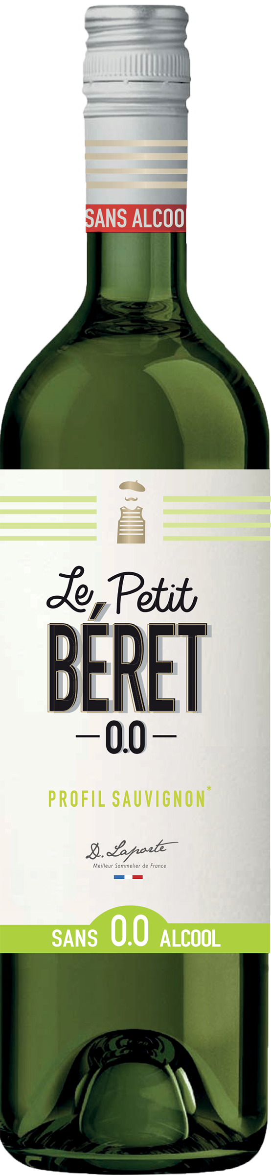 Изображение товара Вино безалкогольное LE PETIT BERET Sauvignon 0.75л натуральное для легких закусок Изображение товара Вино безалкогольное LE PETIT BERET Sauvignon 0.75л натуральное для легких закусок