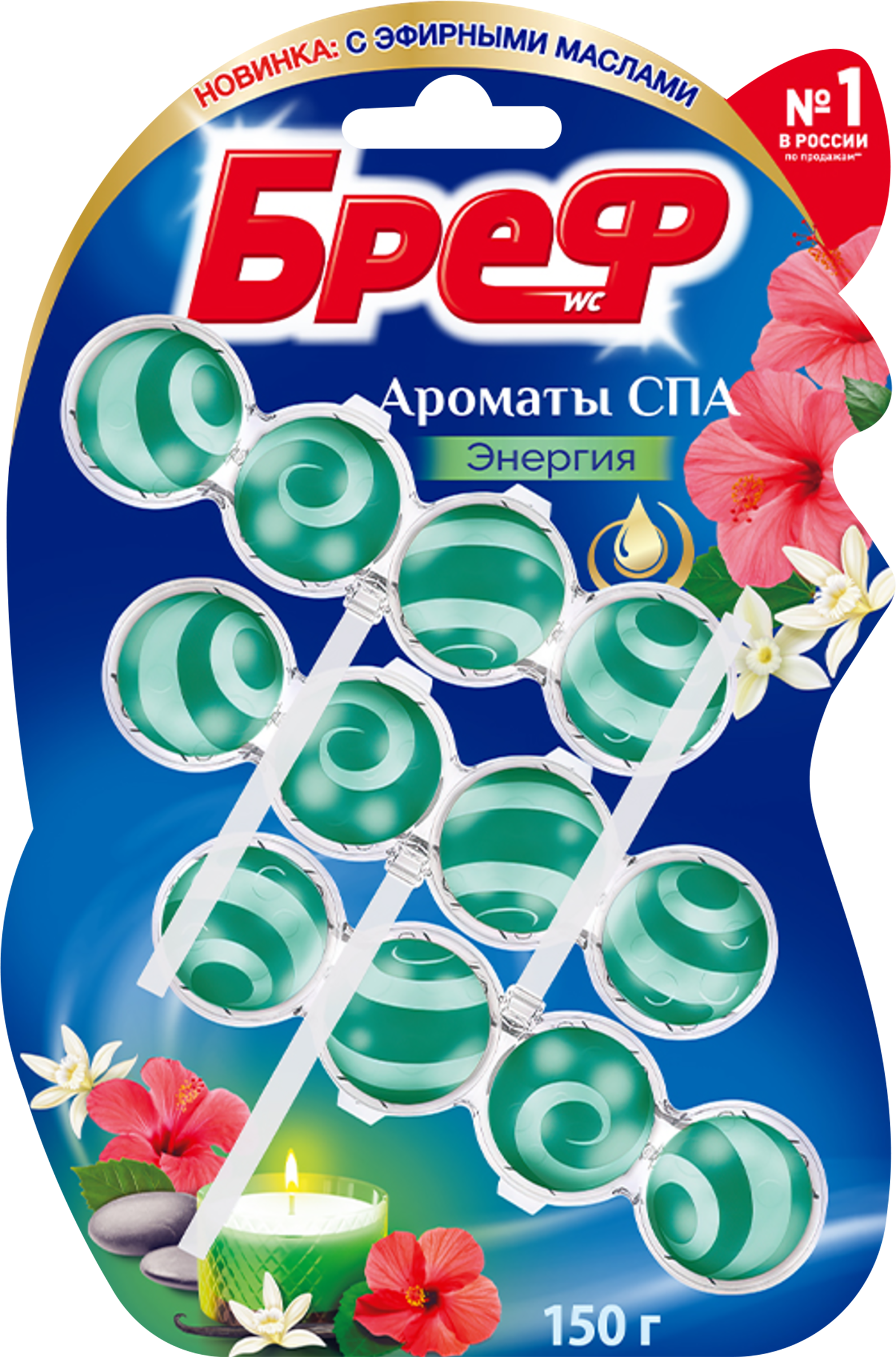 Изображение товара Туалетный блок БРЕФ Ароматы СПА Роскошь 150г, 3шт Изображение товара Туалетный блок БРЕФ Ароматы СПА Роскошь 150г, 3шт