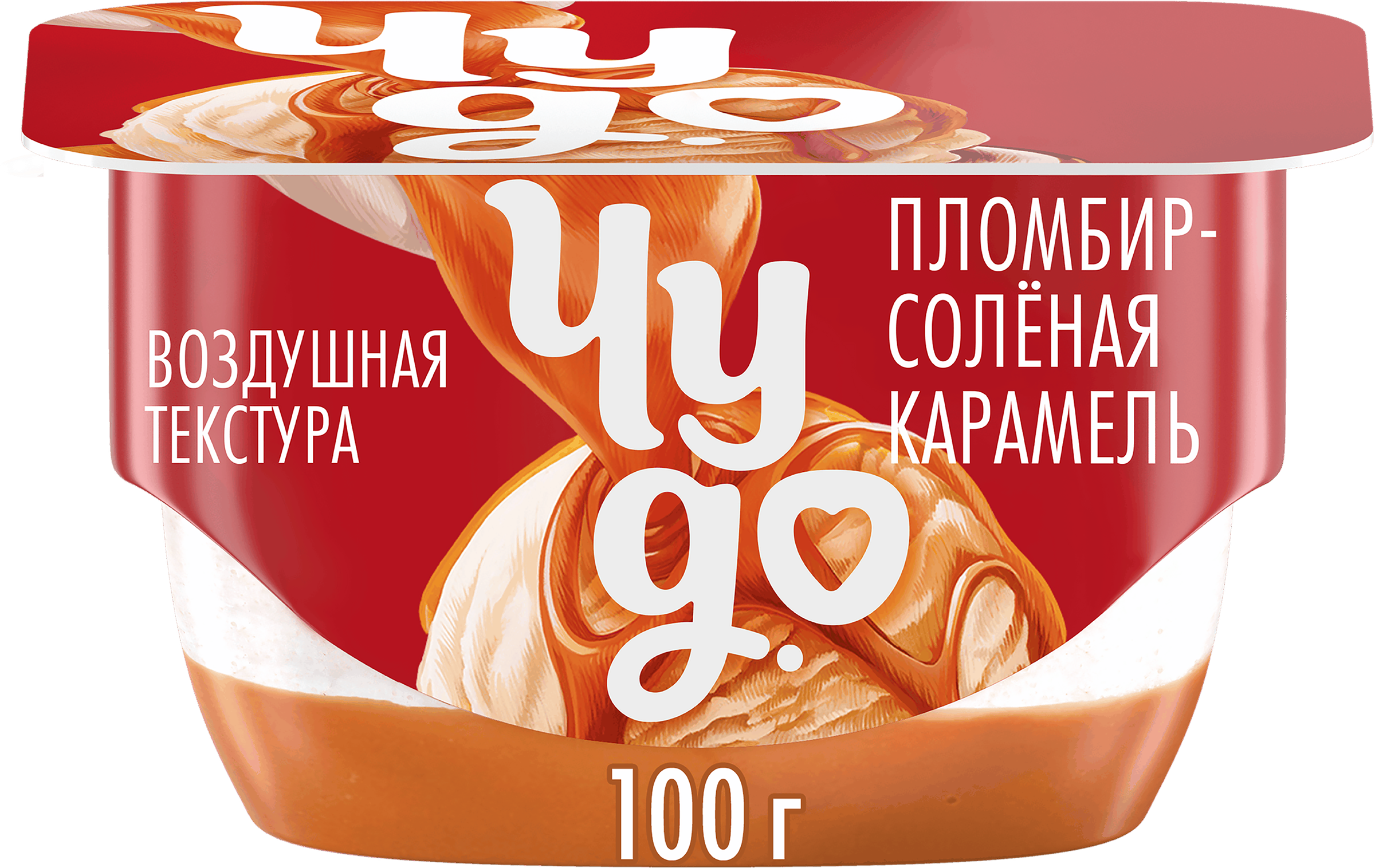 Изображение товара Десерт творожный ЧУДО Соленая карамель 4,2%, без змж, 100г Изображение товара Десерт творожный ЧУДО Соленая карамель 4,2%, без змж, 100г