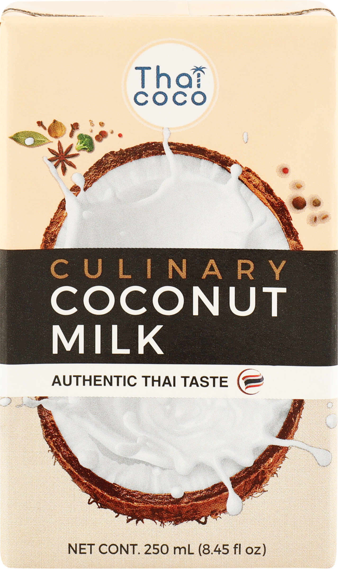 Изображение товара Напиток на растительной основе THAI COCO Кокосовый ультрапастеризованный 250 мл Изображение товара Напиток на растительной основе THAI COCO Кокосовый ультрапастеризованный 250 мл