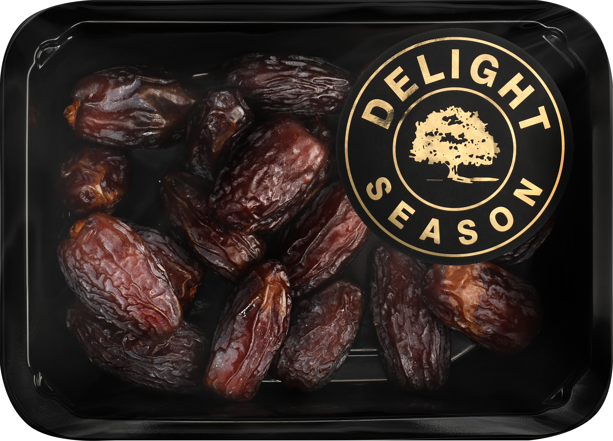 Изображение товара Финики DELIGHT SEASON Королевские Меджуль, сушеные с косточкой, 300г