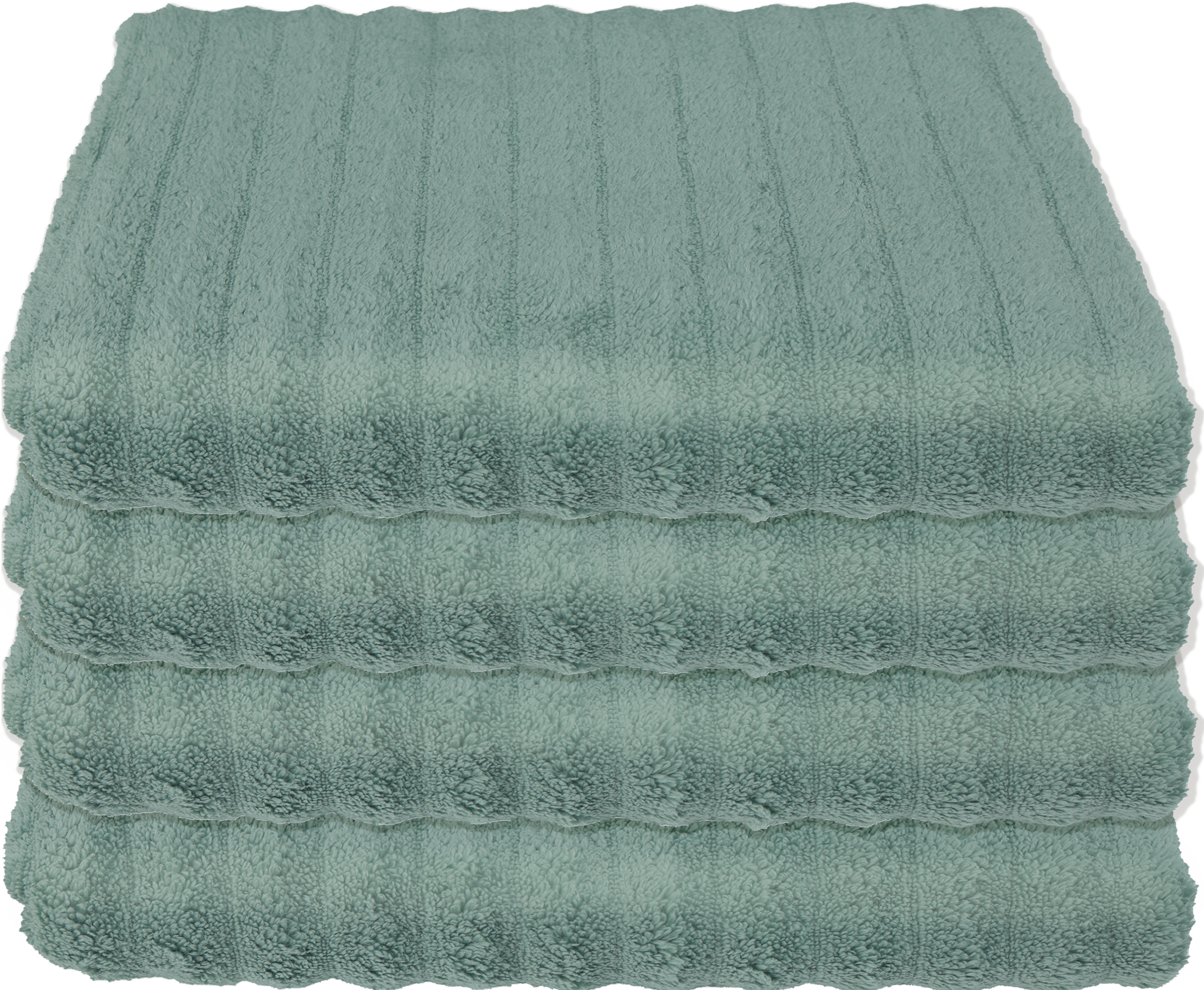 Изображение товара Махровое полотенце HOMECLUB Zero twist 50x80 см, зеленое, мягкое и впитывающее