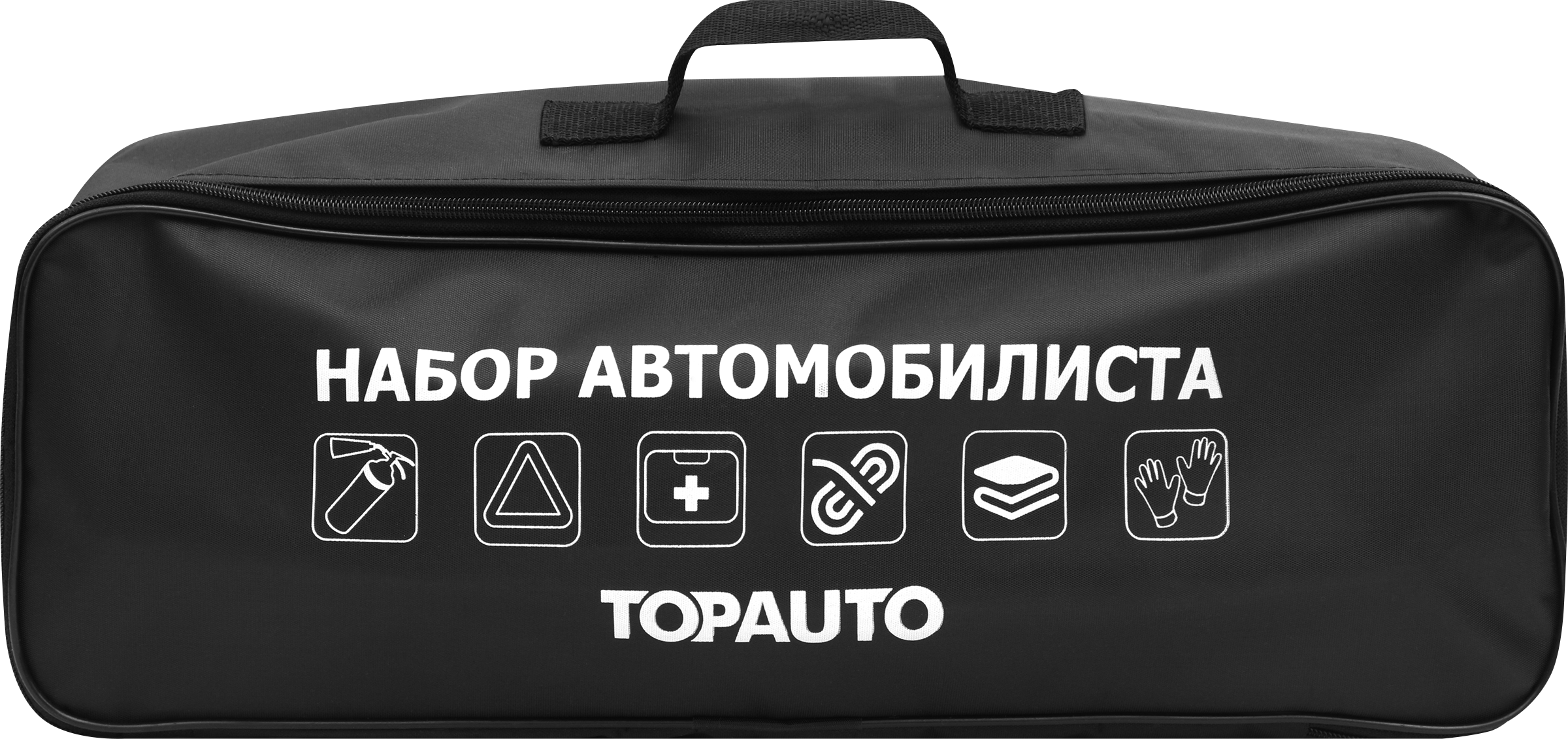 Изображение товара Набор автомобилиста ЧТМ TOPAUTO НАС9 с огнетушителем и аптечкой