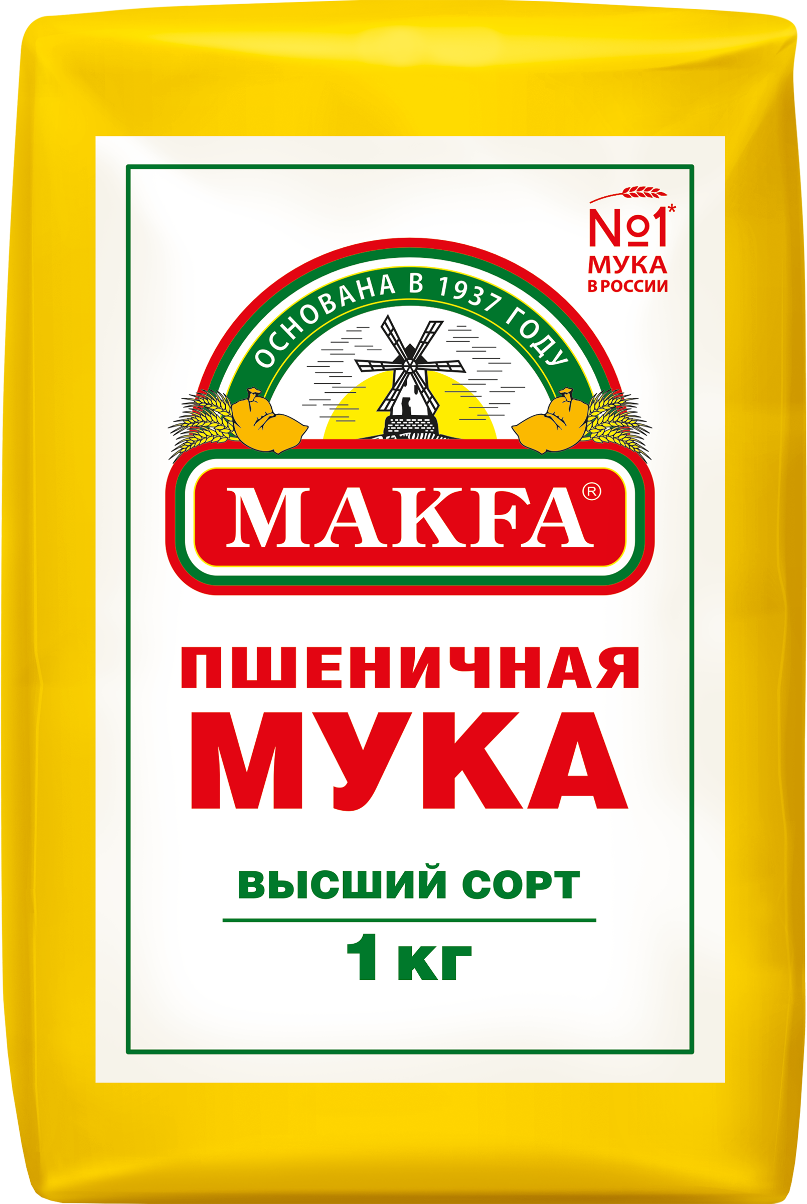 Изображение товара Мука пшеничная высший сорт MAKFA 1кг для теста и выпечки Изображение товара Мука пшеничная высший сорт MAKFA 1кг для теста и выпечки