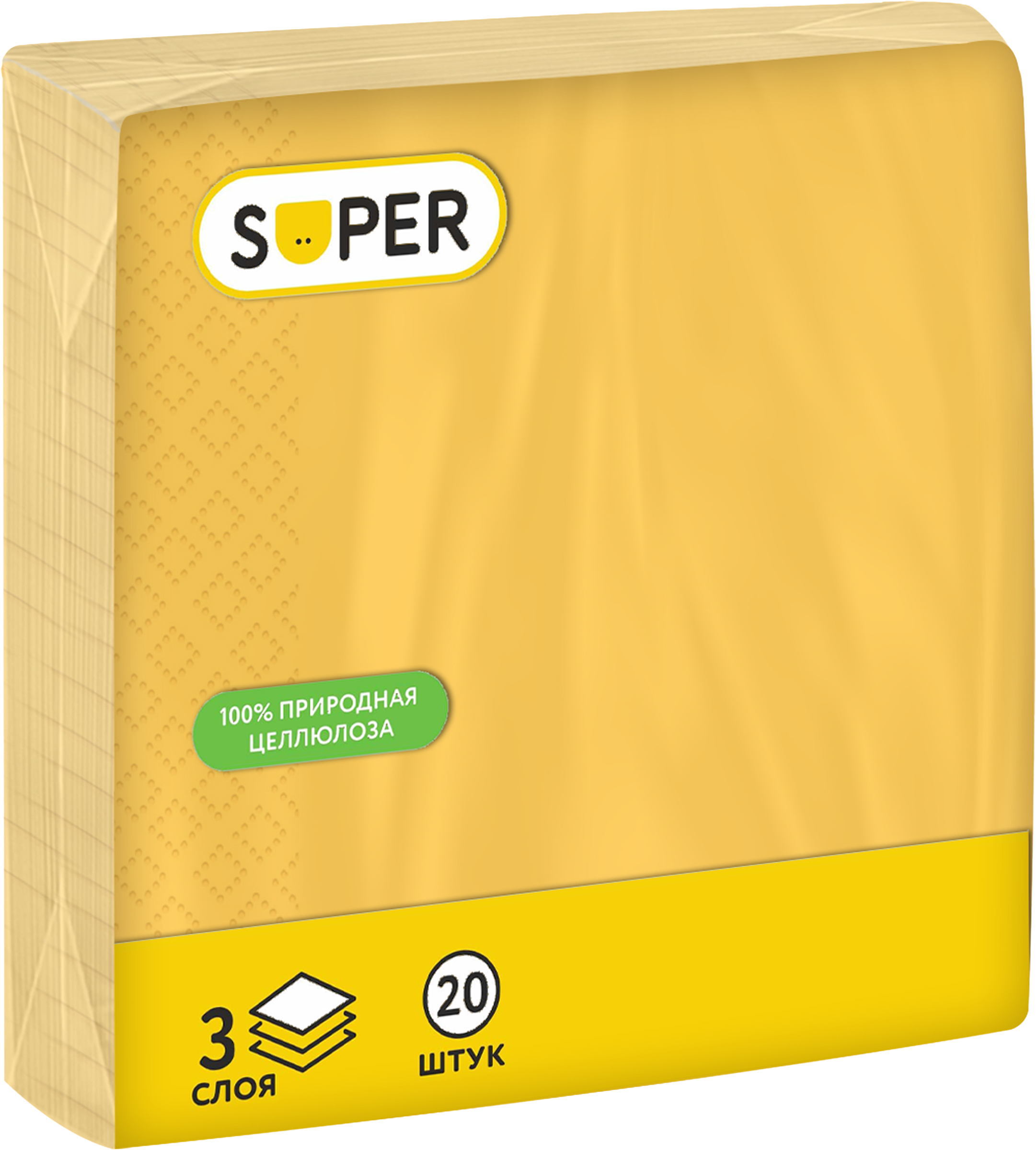 Изображение товара Бумажные цветные салфетки SUPER 3-слоя 33х33см 20 шт для гигиены и уборки Изображение товара Бумажные цветные салфетки SUPER 3-слоя 33х33см 20 шт для гигиены и уборки