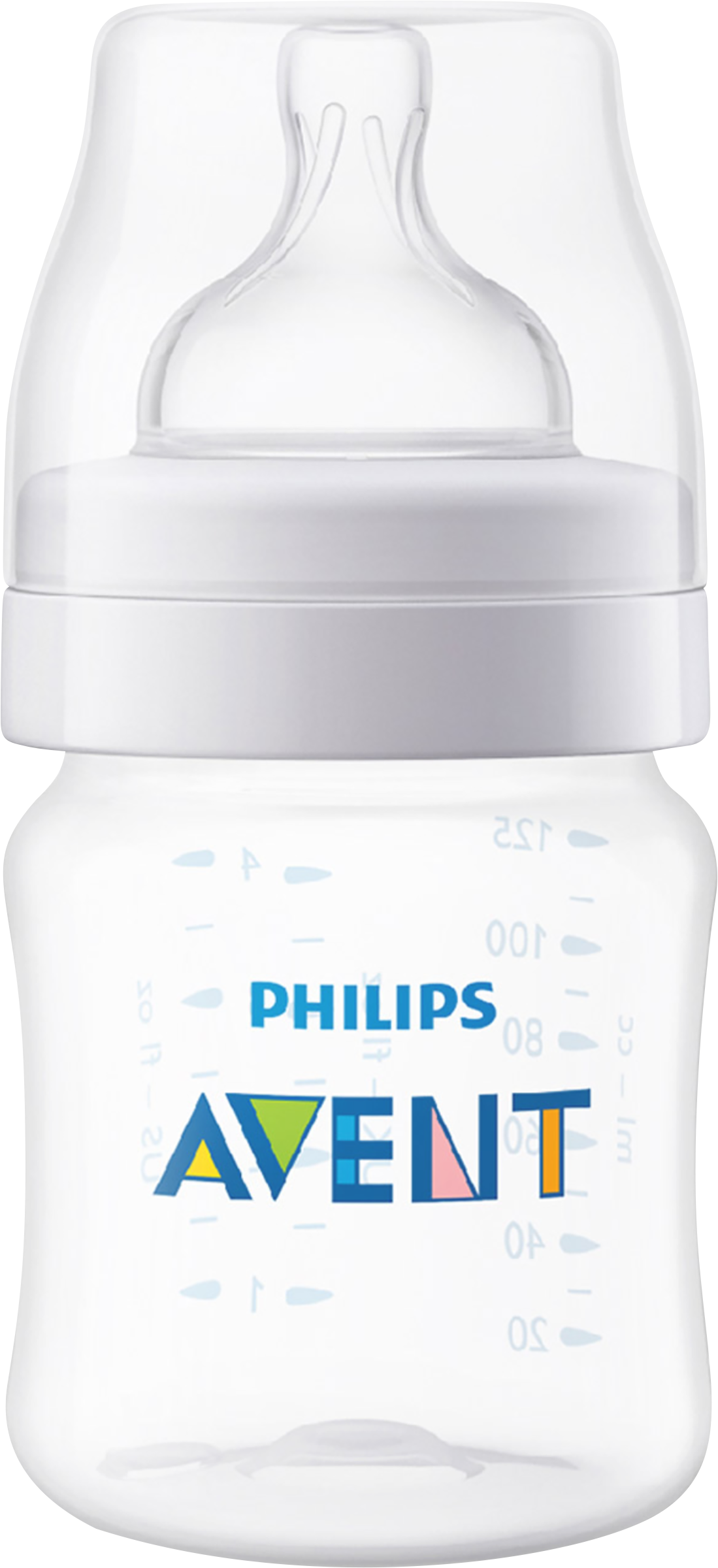 Изображение товара Бутылочка для кормления PHILIPS AVENT Anti-colic 125мл, с 0 месяцев, Арт. SCY100/01