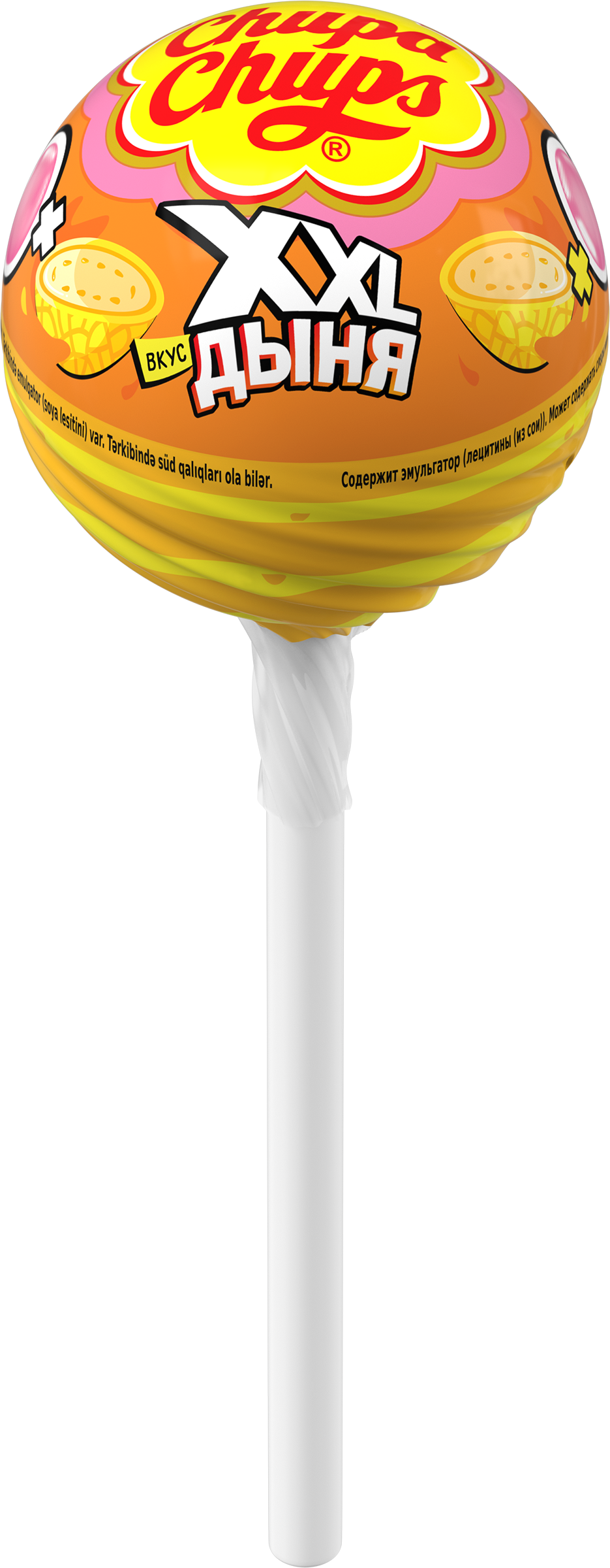 Изображение товара Карамель CHUPA CHUPS со вкусом арбуза и дыни, 29г Изображение товара Карамель CHUPA CHUPS со вкусом арбуза и дыни, 29г
