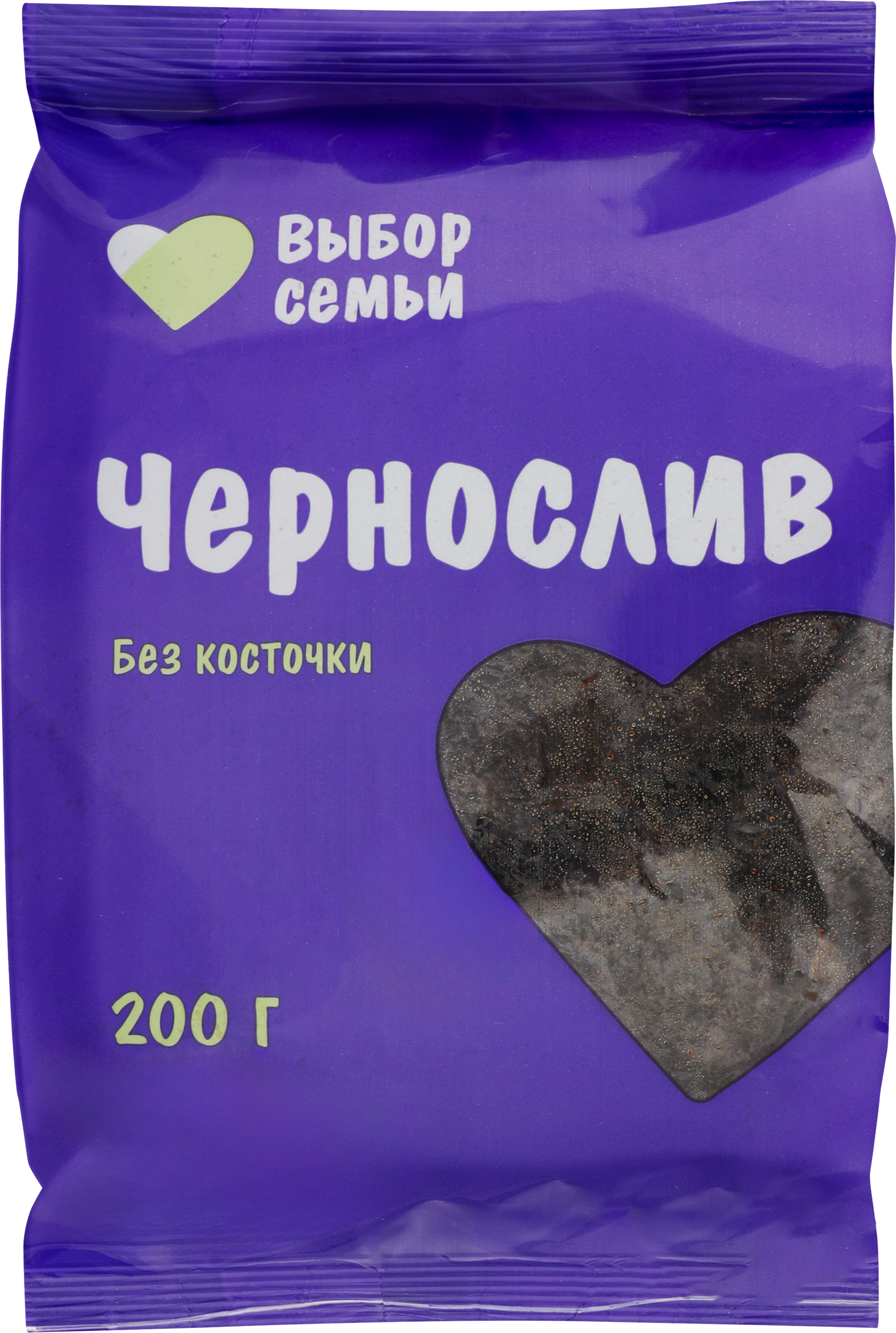 Изображение товара Чернослив ВЫБОР СЕМЬИ без косточки, 200г