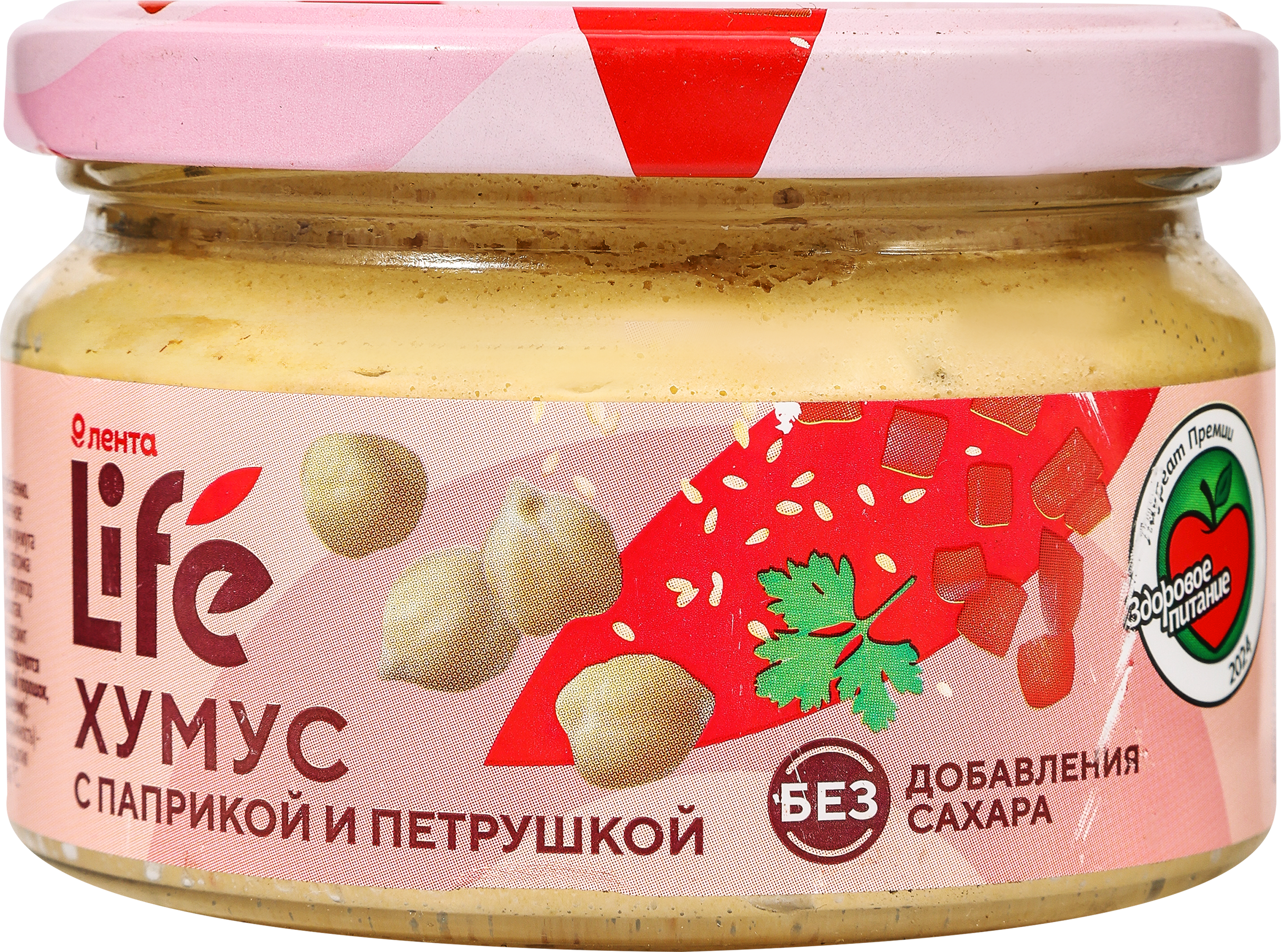 Изображение товара Хумус ЛЕНТА LIFE с паприкой и петрушкой 200г натуральная закуска Изображение товара Хумус ЛЕНТА LIFE с паприкой и петрушкой 200г натуральная закуска