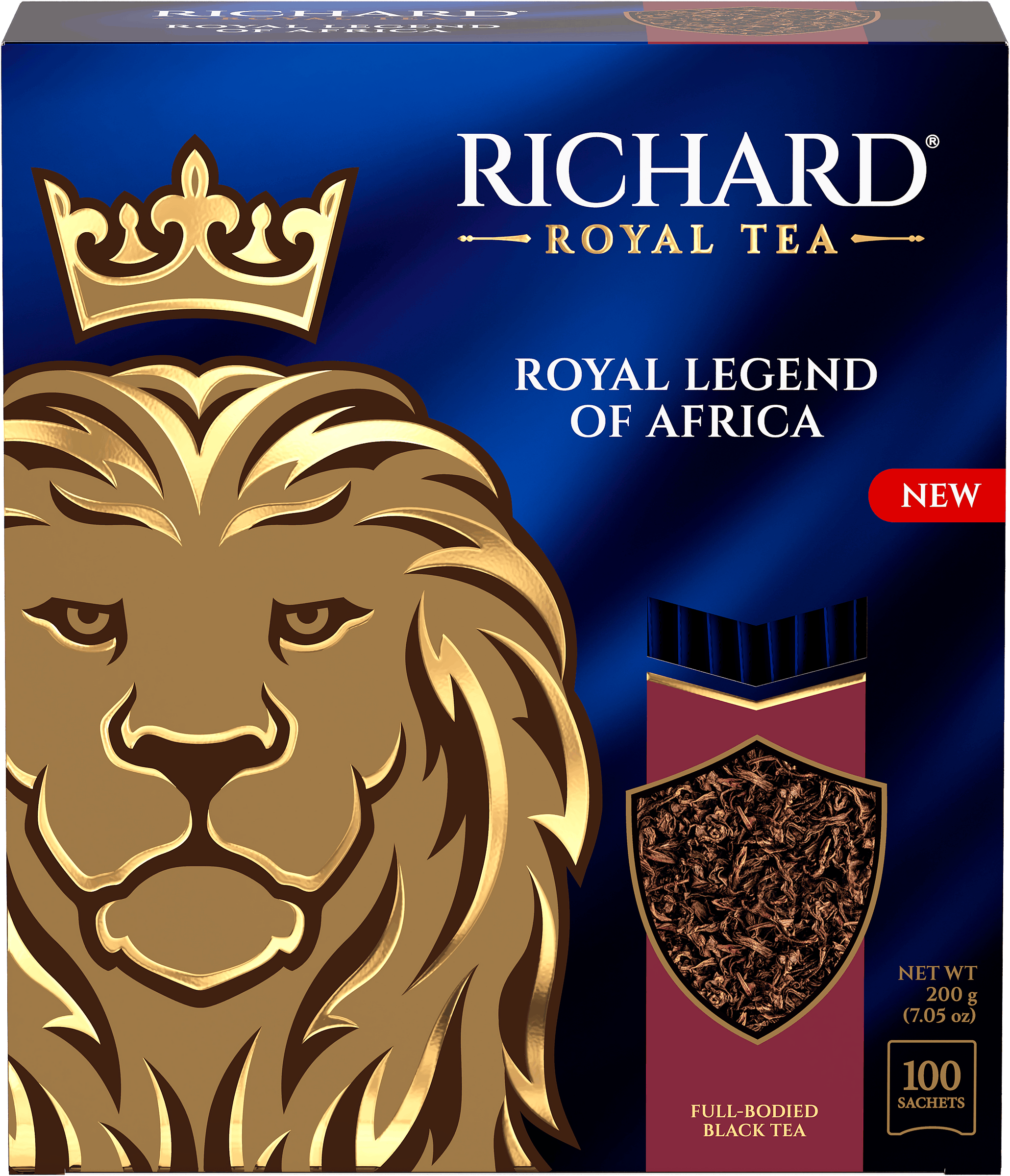 Изображение товара Чай черный RICHARD ROYAL Legend of Africa 100 пакетиков насыщенный вкус и антиоксиданты Изображение товара Чай черный RICHARD ROYAL Legend of Africa 100 пакетиков насыщенный вкус и антиоксиданты
