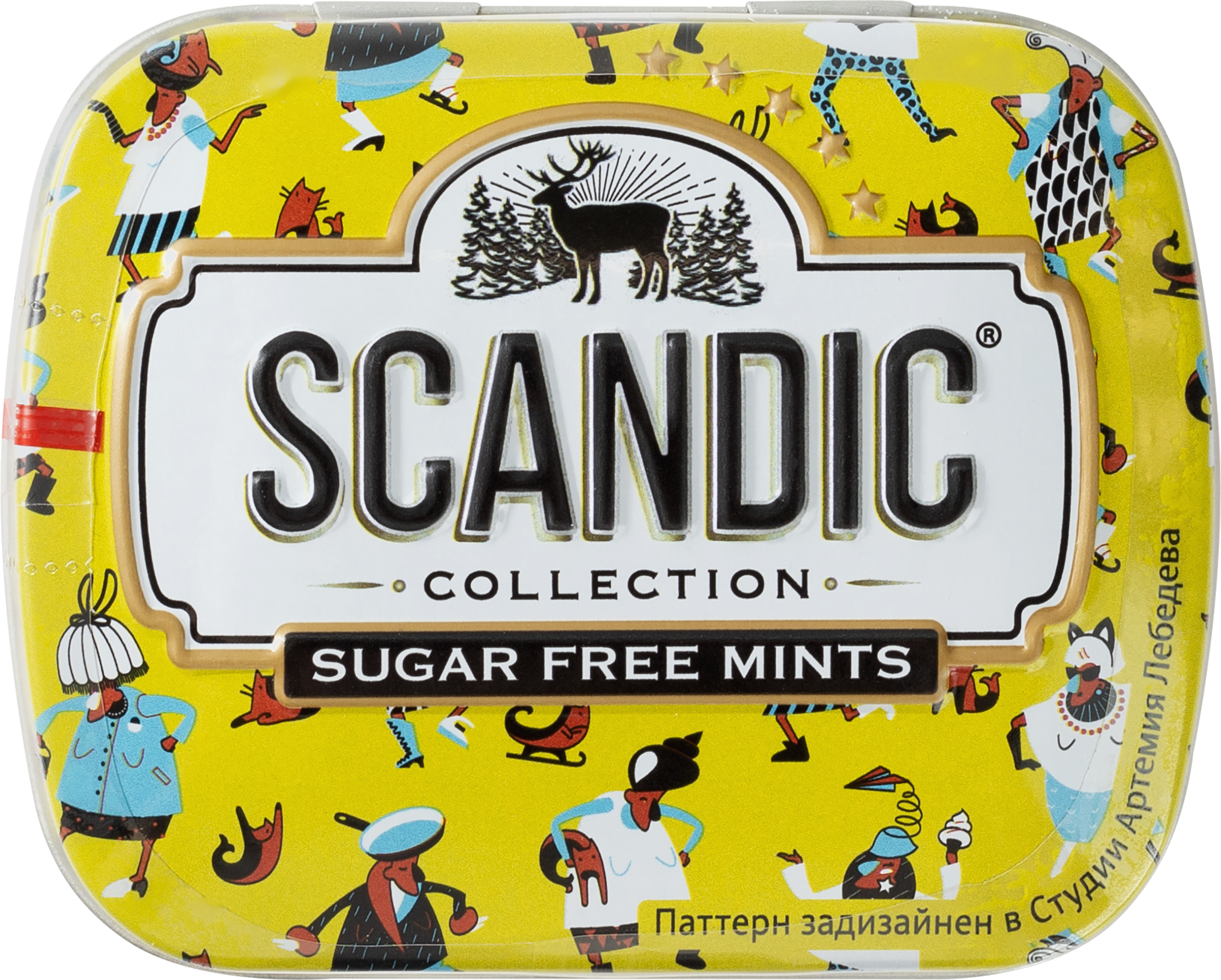 Изображение товара Конфеты SCANDIC без сахара со вкусом клубничный микс, 14г Изображение товара Конфеты SCANDIC без сахара со вкусом клубничный микс, 14г