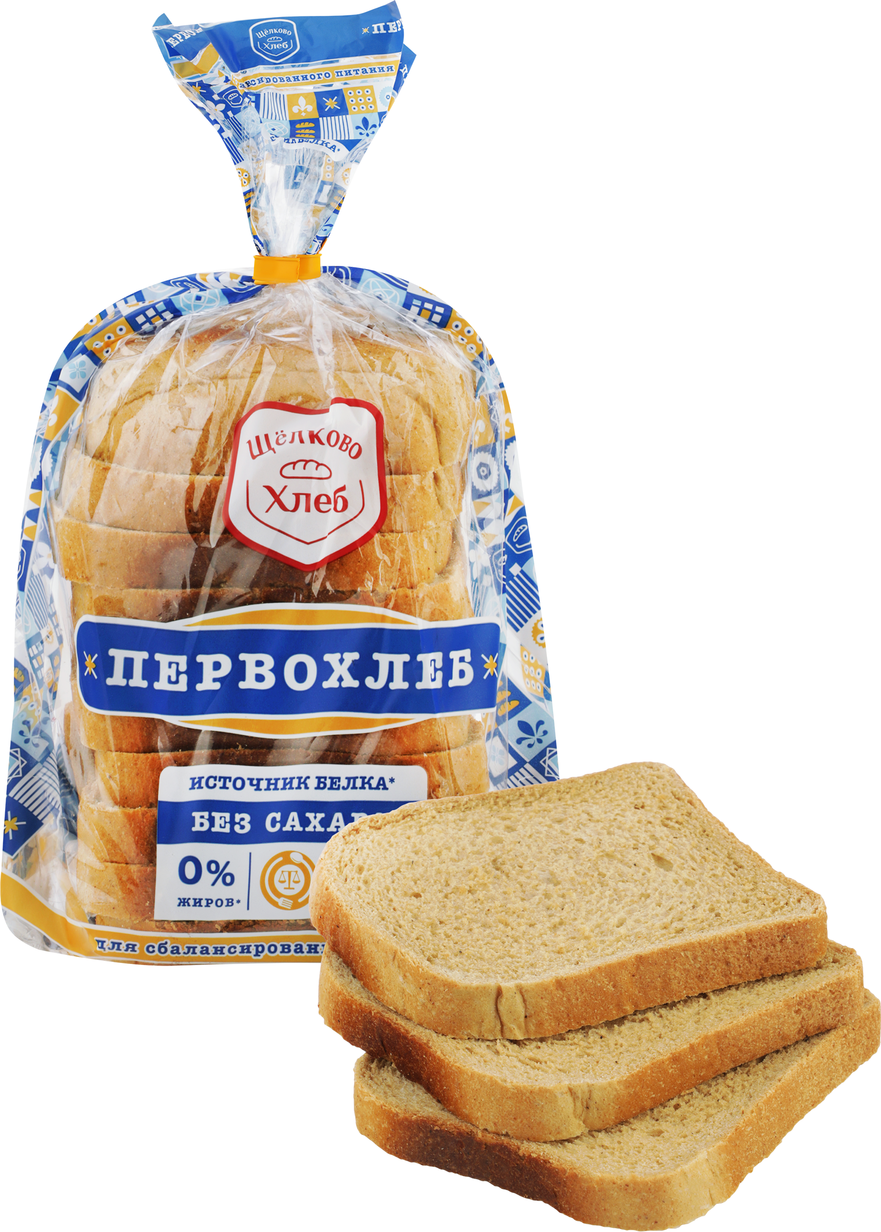Изображение товара Ржано-пшеничный хлеб Первохлеб в нарезке 310г ЩЕЛКОВОХЛЕБ Изображение товара Ржано-пшеничный хлеб Первохлеб в нарезке 310г ЩЕЛКОВОХЛЕБ