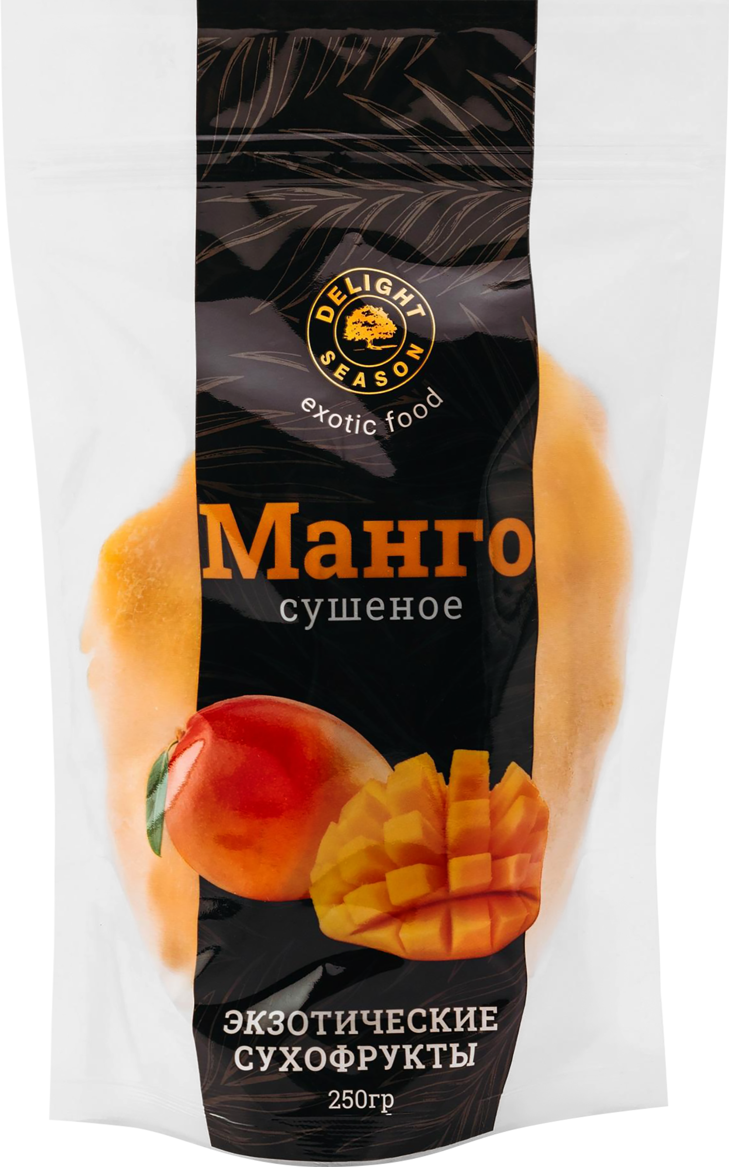 Изображение товара Манго сушеное DELIGHT SEASON Exotic натуральное 250г - полезный сухофрукт для перекуса или десерта Изображение товара Манго сушеное DELIGHT SEASON Exotic натуральное 250г - полезный сухофрукт для перекуса или десерта