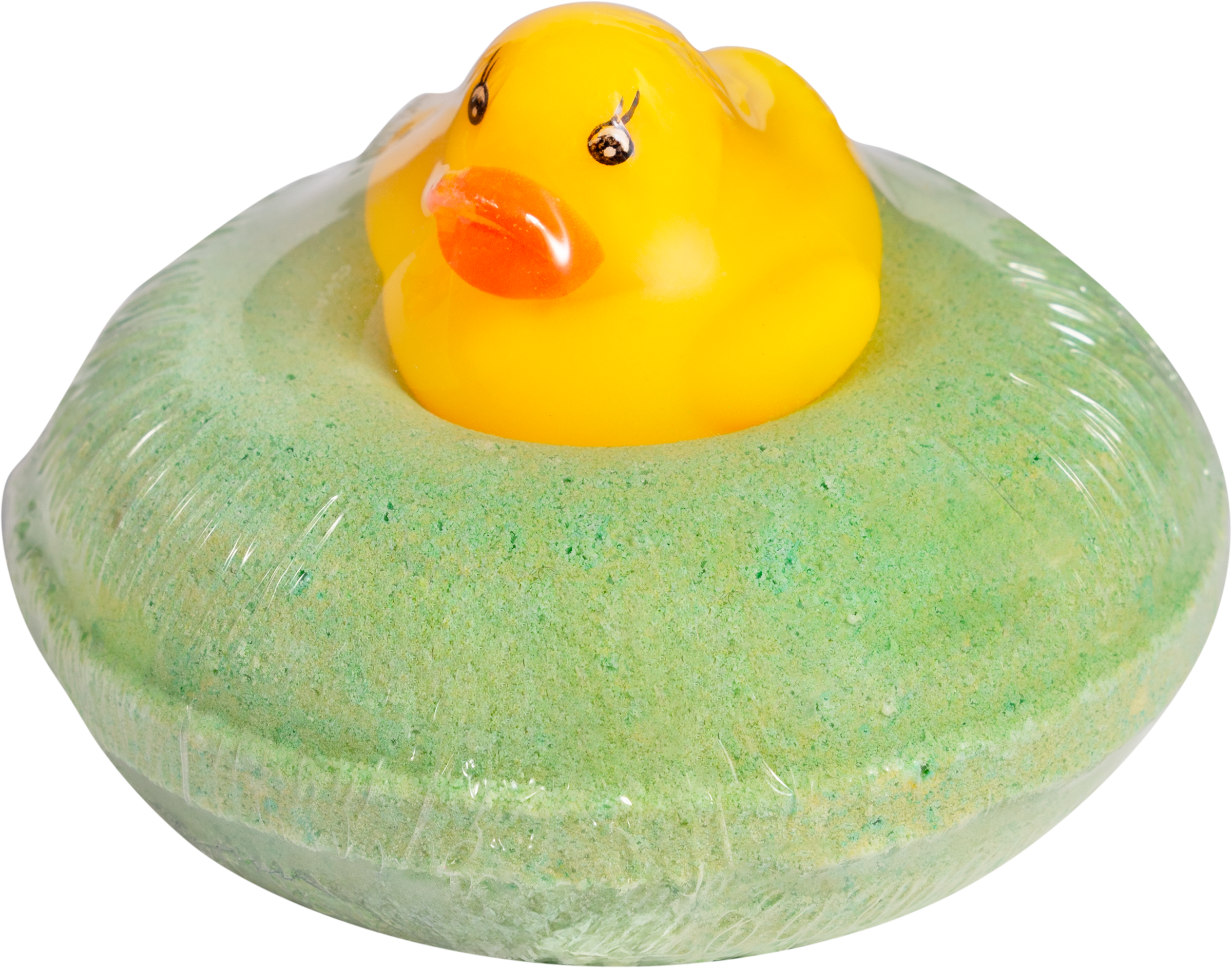 Изображение товара Бурлящий шарик L'COSMETICS Green donut duck, 160г
