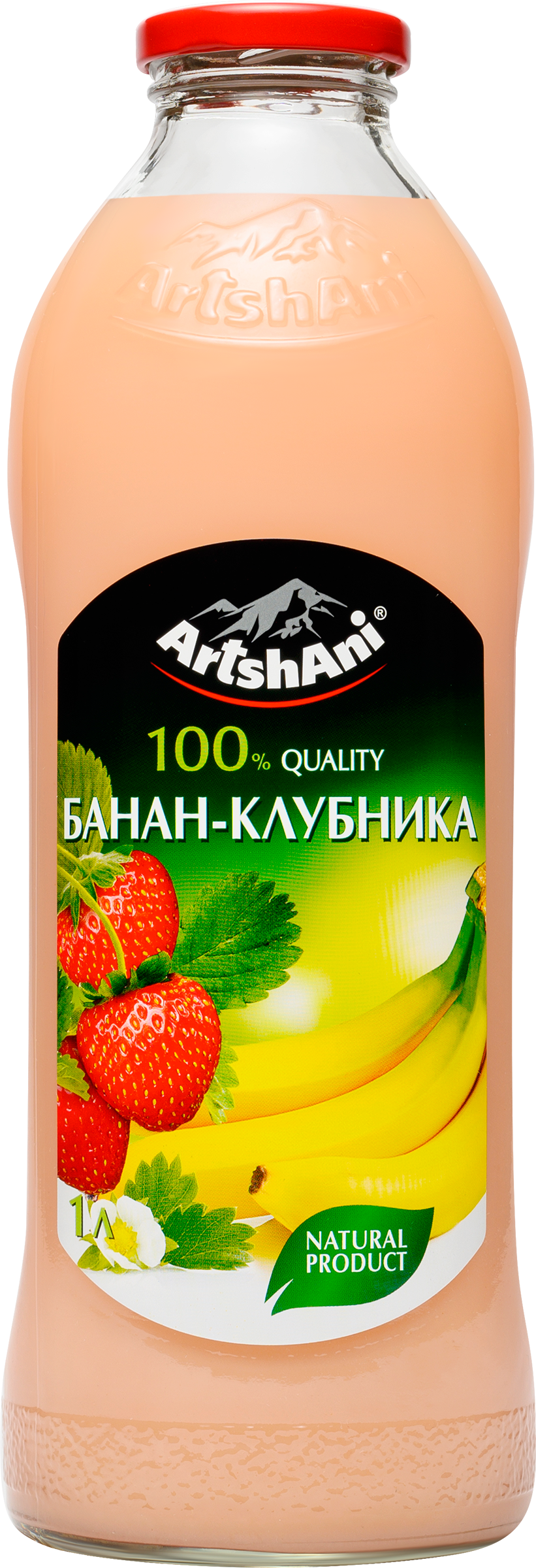 Изображение товара Нектар ARTSHANI Бананово-клубничный 1л - вкусный и полезный напиток Изображение товара Нектар ARTSHANI Бананово-клубничный 1л - вкусный и полезный напиток