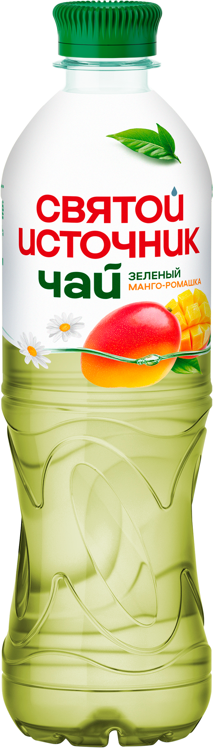 Изображение товара Чай холодный Зеленый свежий с манго и ромашкой 0.5л СВЯТОЙ ИСТОЧНИК Изображение товара Чай холодный Зеленый свежий с манго и ромашкой 0.5л СВЯТОЙ ИСТОЧНИК