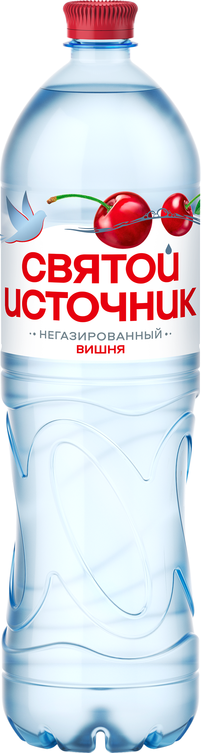 Изображение товара Вода питьевая с вишневым вкусом негазированная 1.5л СВЯТОЙ ИСТОЧНИК