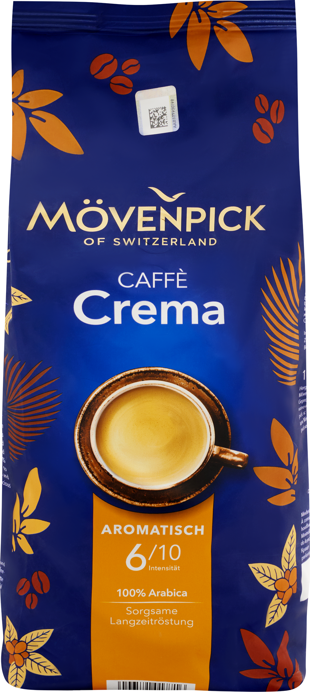 Изображение товара Кофе зерновой MÖVENPICK Of Switzerland Caffe Crema 1кг Изображение товара Кофе зерновой MÖVENPICK Of Switzerland Caffe Crema 1кг