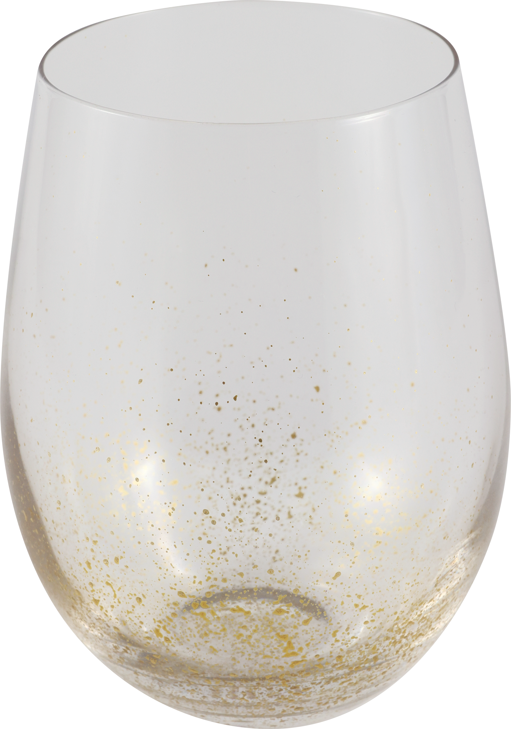 Изображение товара Стакан HOMECLUB Gold Speckle, стекло, 530мл стильный дизайн