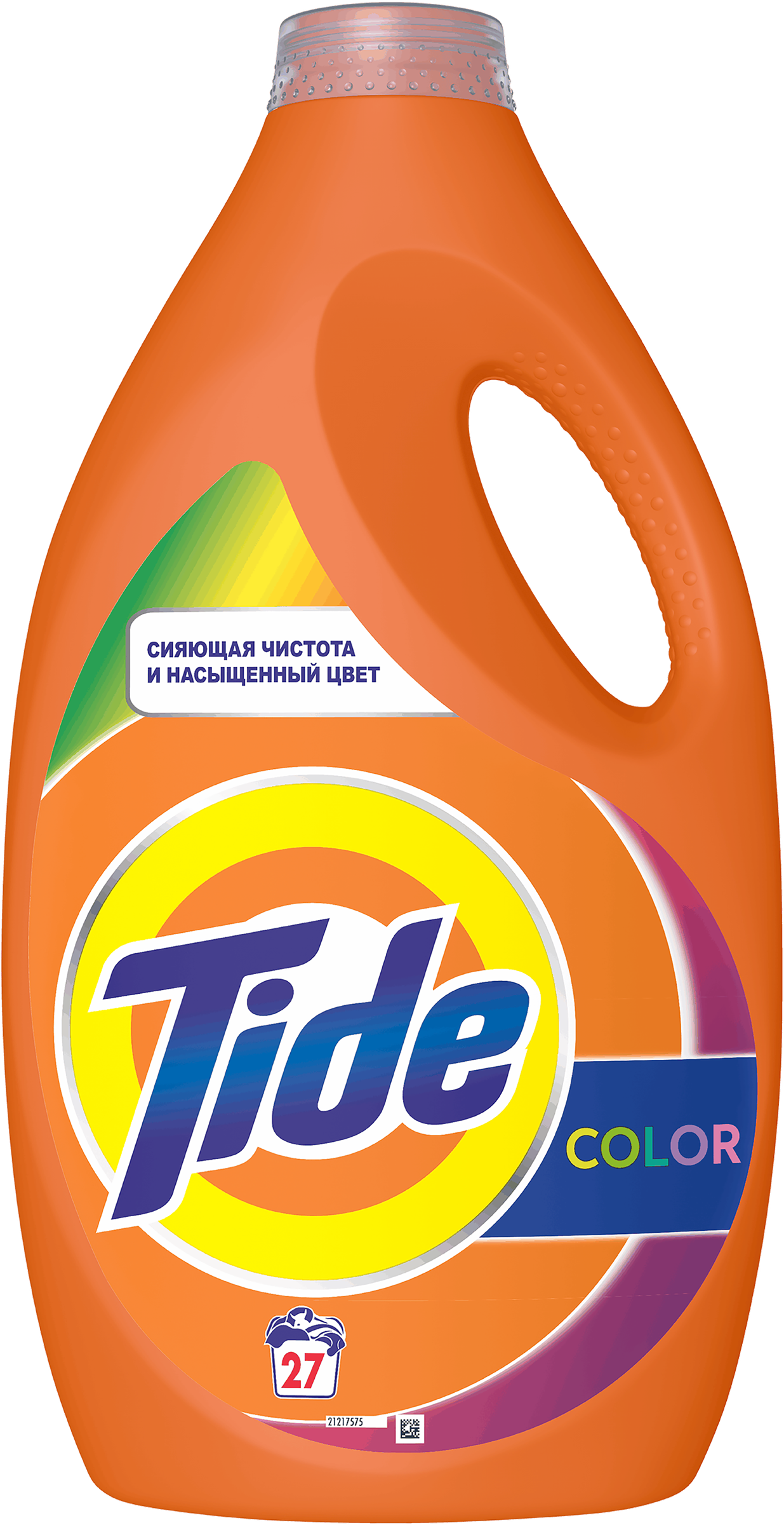 Изображение товара TIDE Color жидкое средство для стирки, 1,755 л, цветное и белое белье