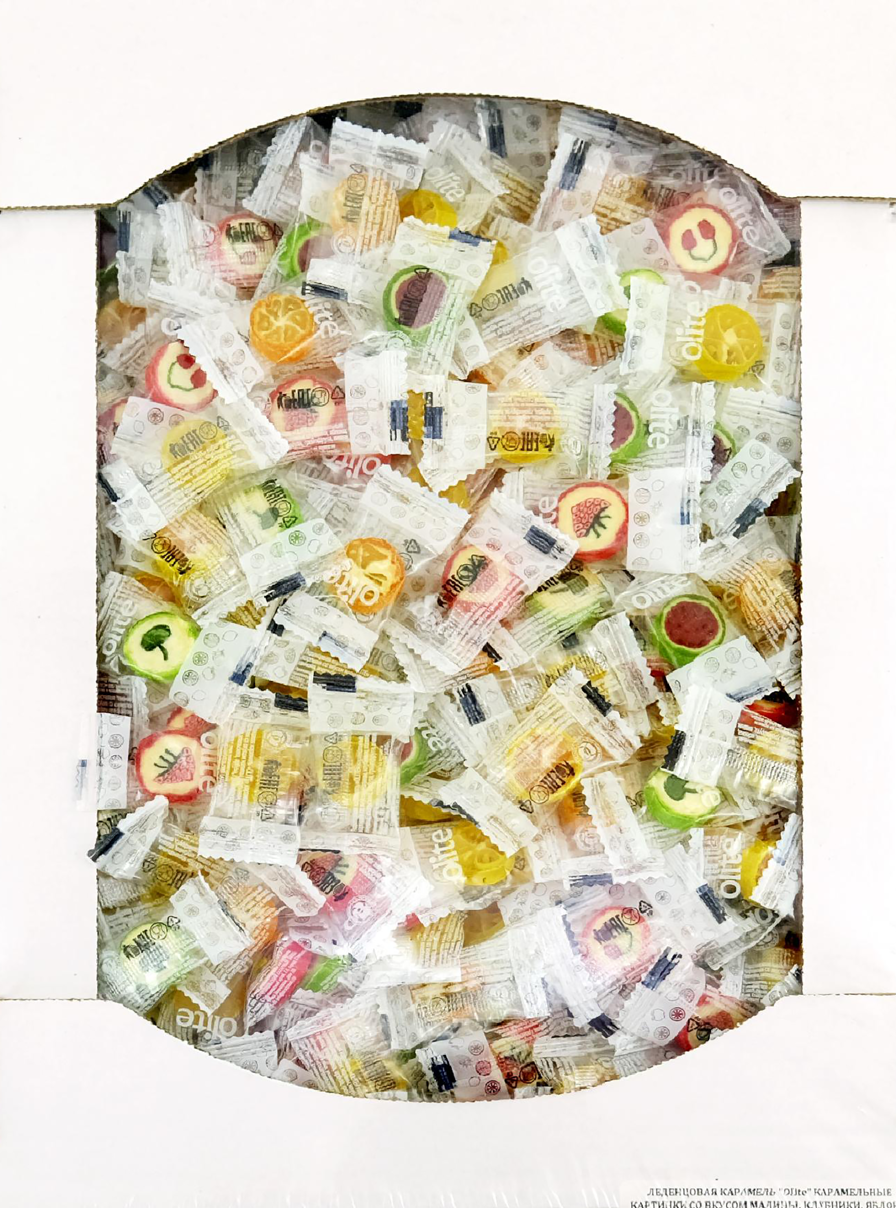 Изображение товара Карамель леденцовая DENDY CANDY Olite, картинки с фруктовым вкусом, весовые Изображение товара Карамель леденцовая DENDY CANDY Olite, картинки с фруктовым вкусом, весовые