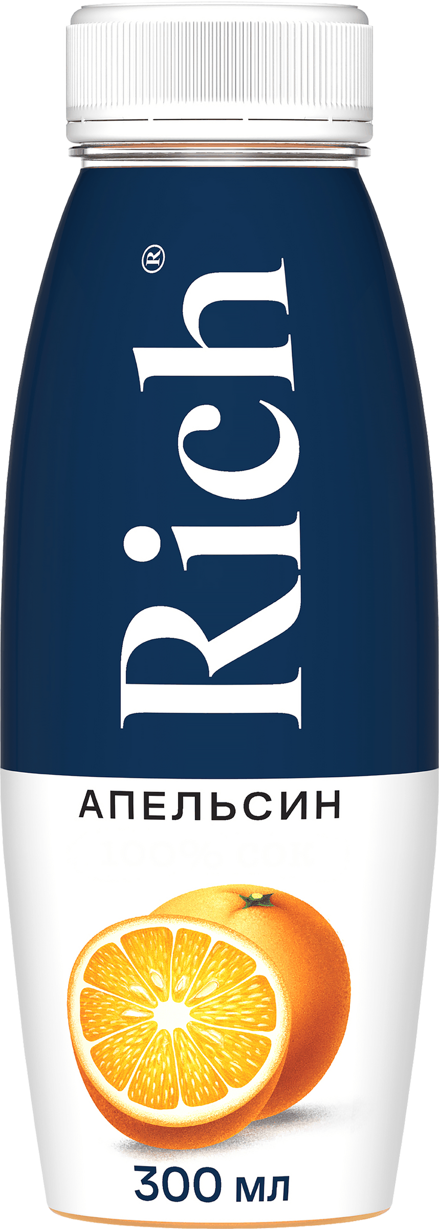 Изображение товара Нектар RICH Апельсиновый с мякотью, 0.3л