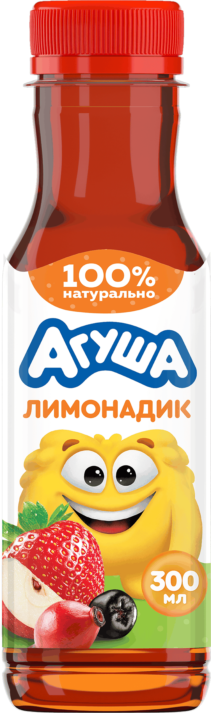 Изображение товара Детский натуральный сокосодержащий напиток АГУША Лимонадик 300мл без сахара Изображение товара Детский натуральный сокосодержащий напиток АГУША Лимонадик 300мл без сахара