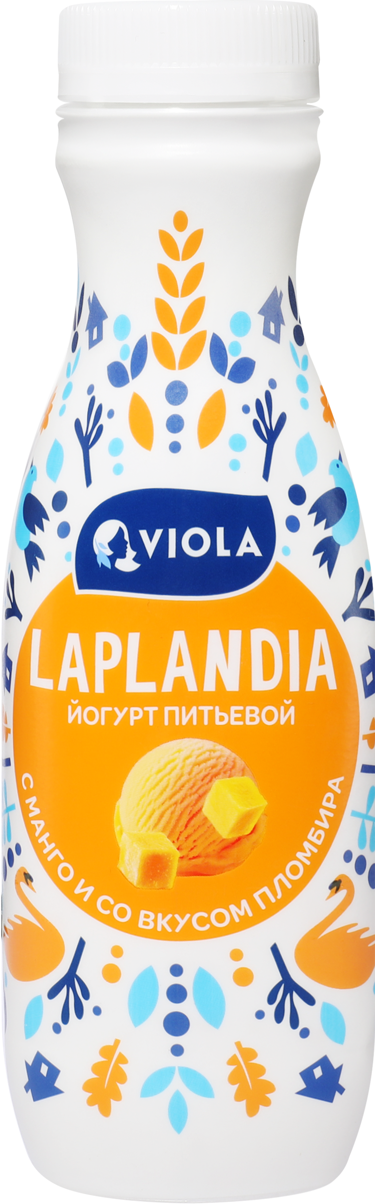 Изображение товара Йогурт питьевой LAPLANDIA с манго и со вкусом пломбира 2,5% 260г натуральный напиток Изображение товара Йогурт питьевой LAPLANDIA с манго и со вкусом пломбира 2,5% 260г натуральный напиток