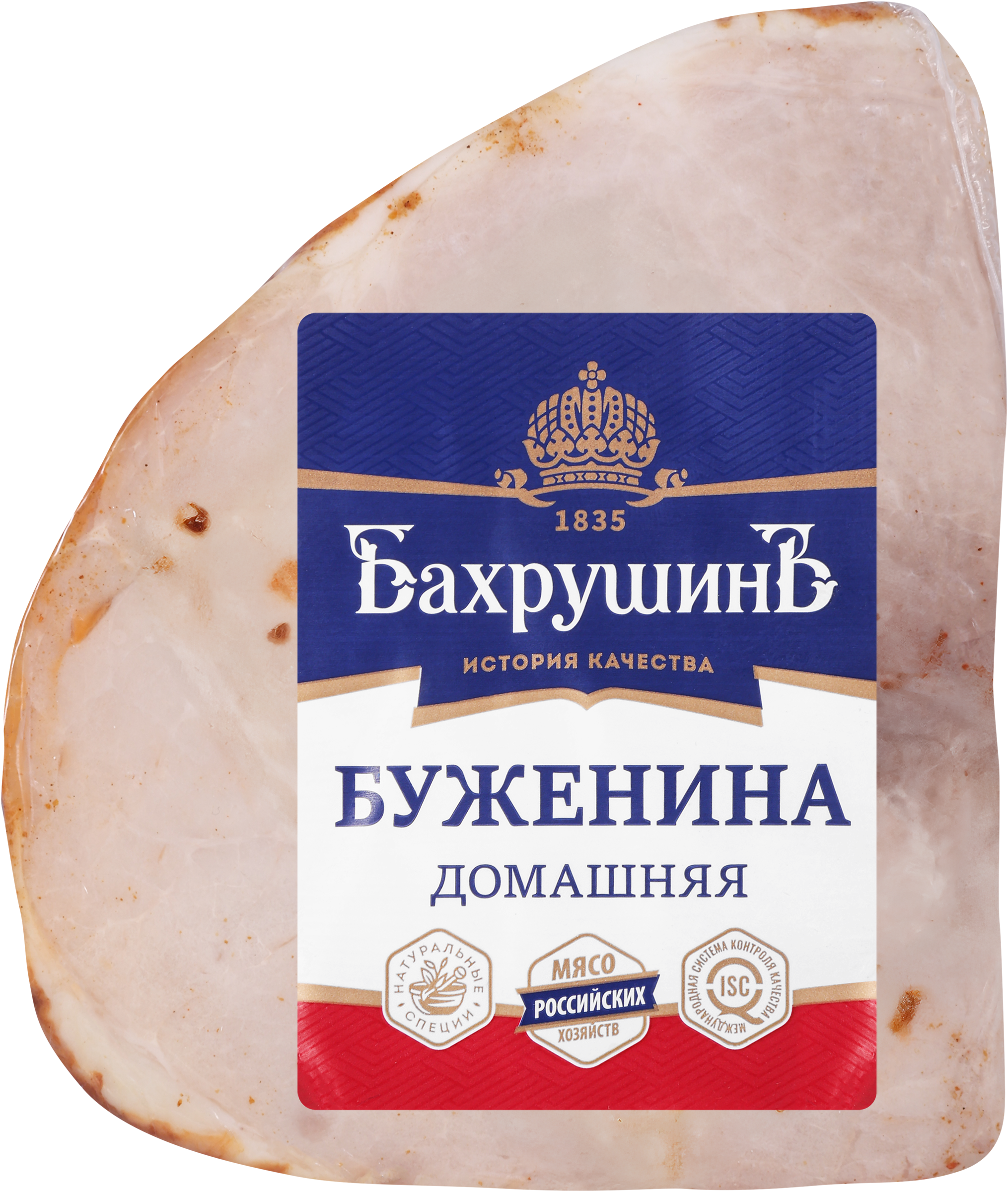 Изображение товара Буженина копчено-вареная БАХРУШИНЪ Домашняя из России