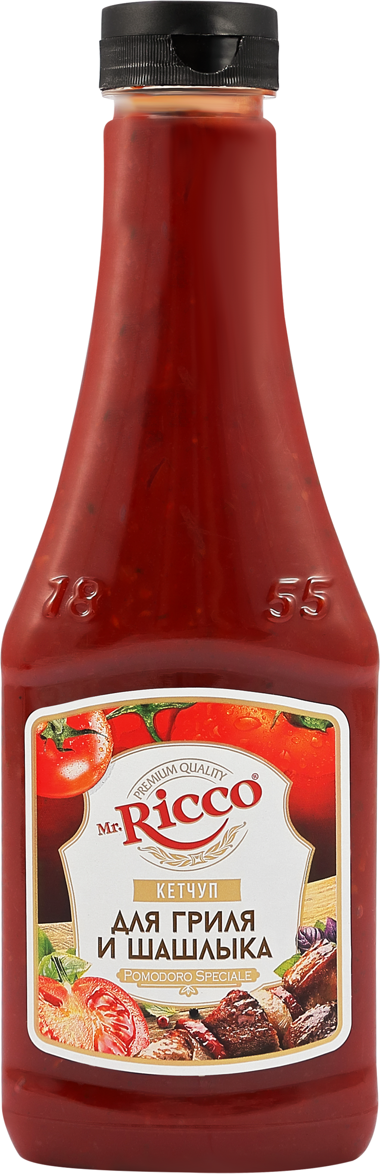 Изображение товара Кетчуп MR.RICCO Pomodoro Speciale для гриля и шашлыка 800г