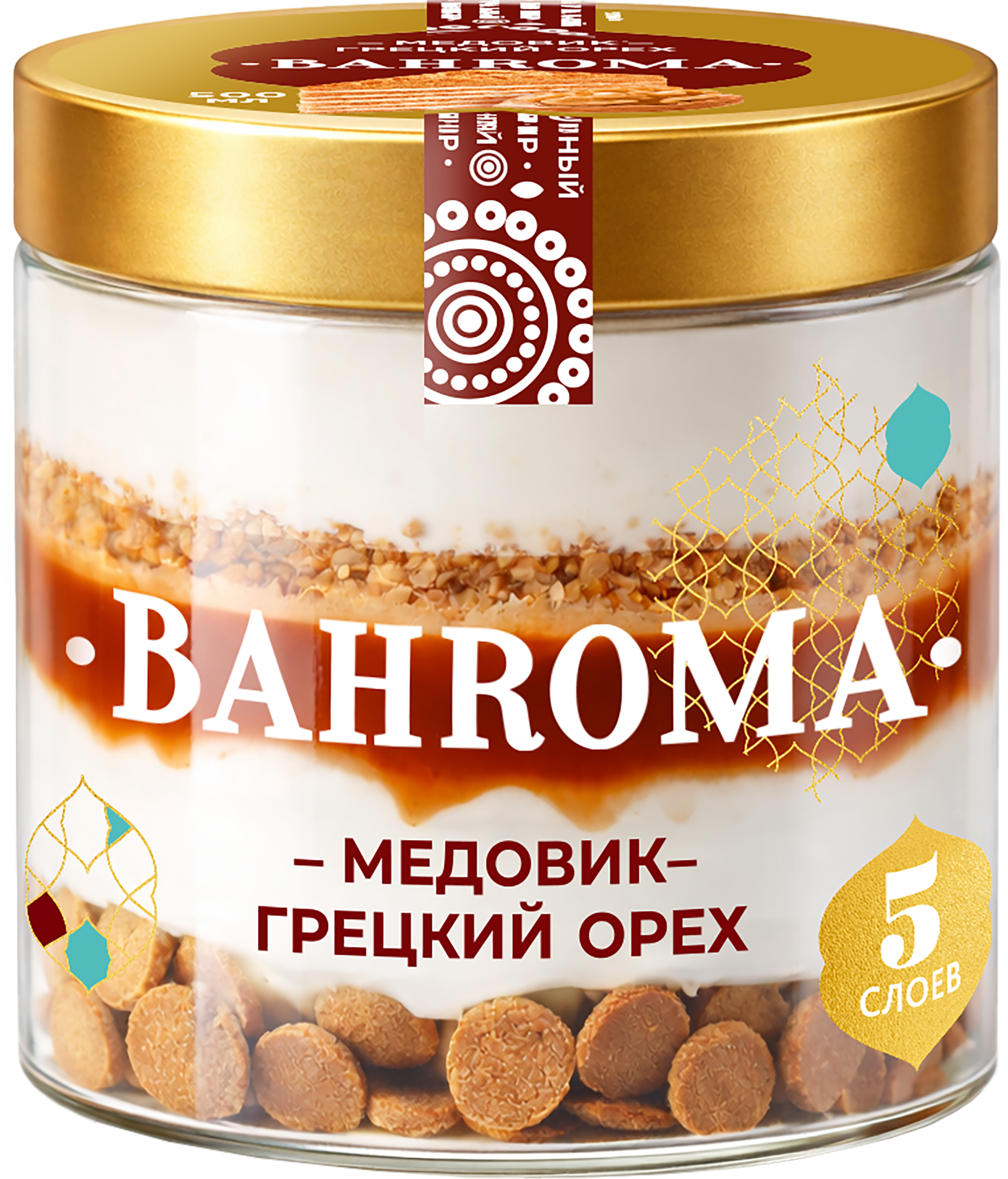 Изображение товара Мороженое BAHROMA Медовик и грецкий орех - пломбир 320 г Изображение товара Мороженое BAHROMA Медовик и грецкий орех - пломбир 320 г