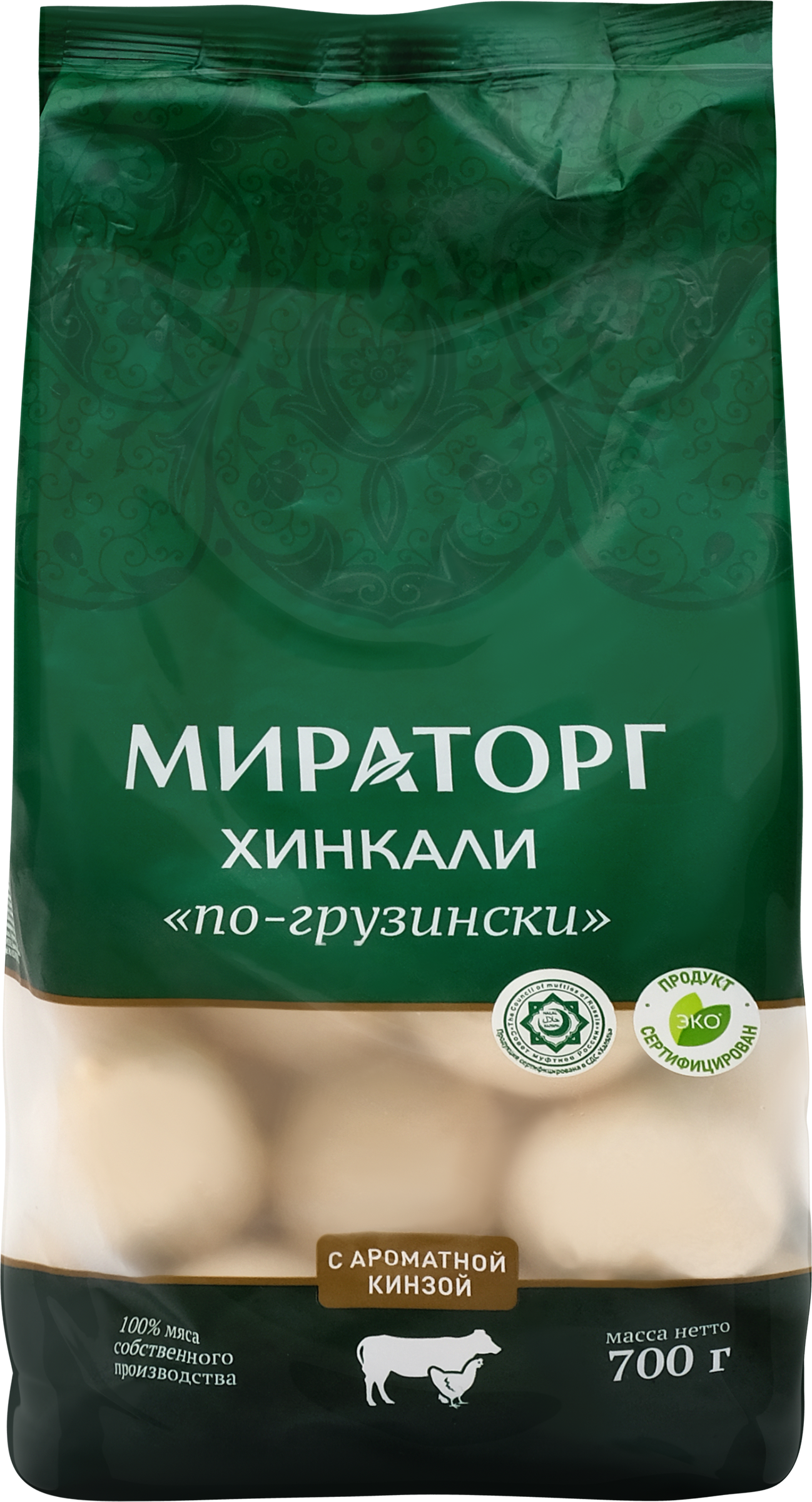 Изображение товара Хинкали МИРАТОРГ По-грузински, 700г Изображение товара Хинкали МИРАТОРГ По-грузински, 700г
