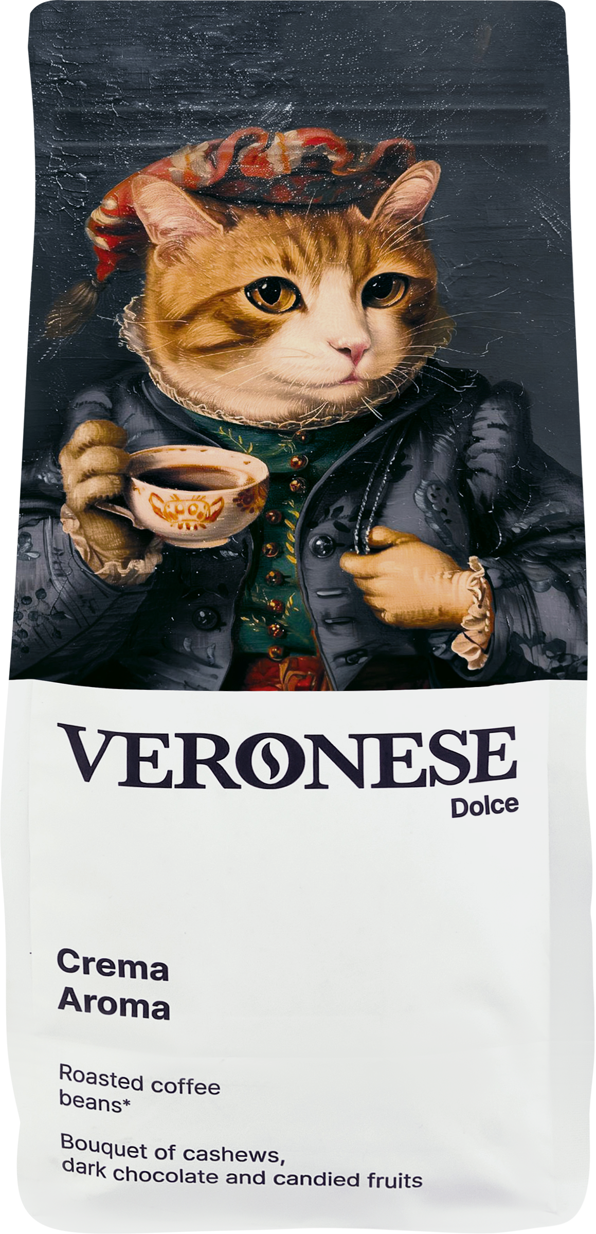 Изображение товара Кофе зерновой VERONESE Crema Aroma 1000г с богатым вкусом Изображение товара Кофе зерновой VERONESE Crema Aroma 1000г с богатым вкусом