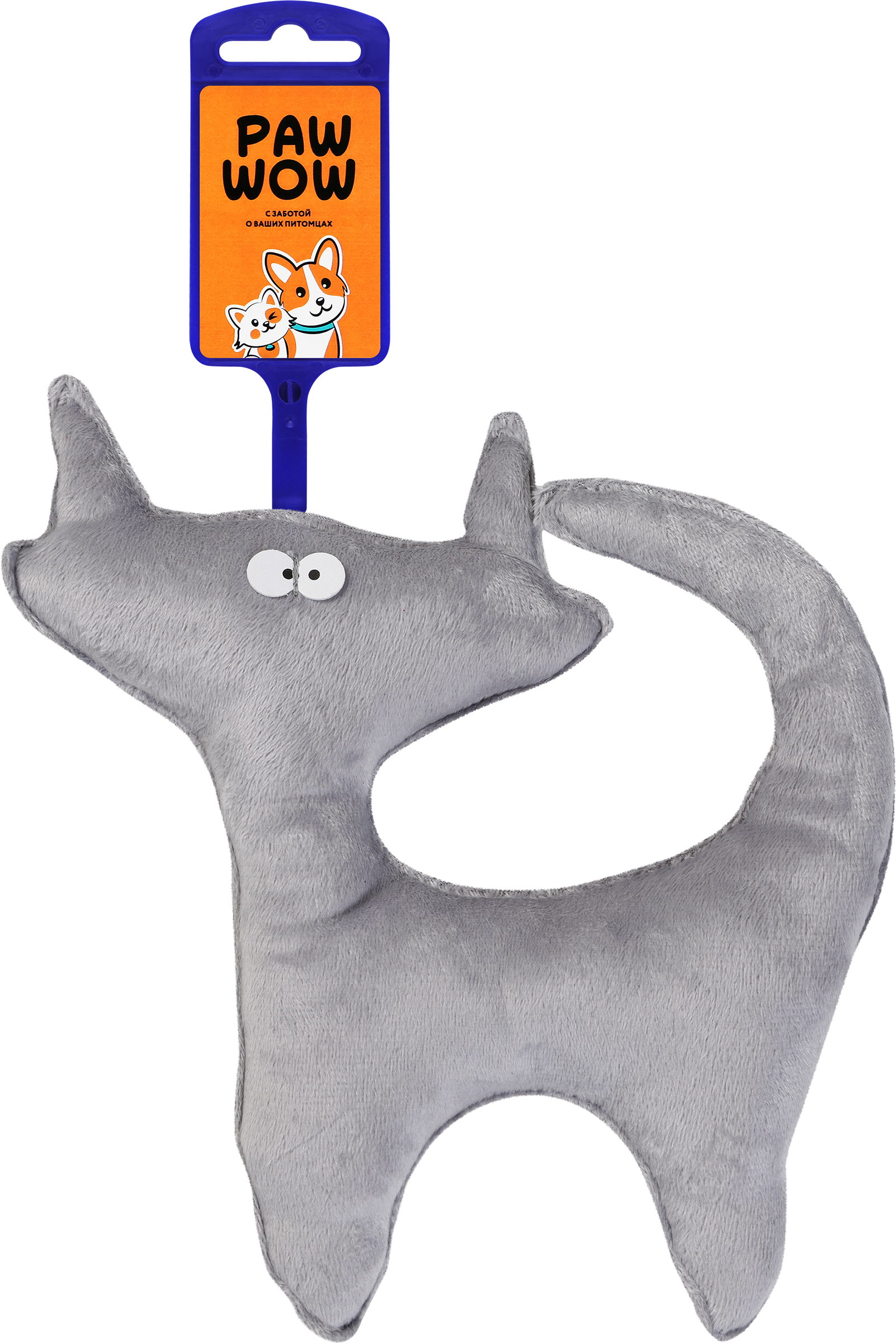 Изображение товара Игрушка для собак PAW WOW с пищалкой - мягкий активный аксессуар