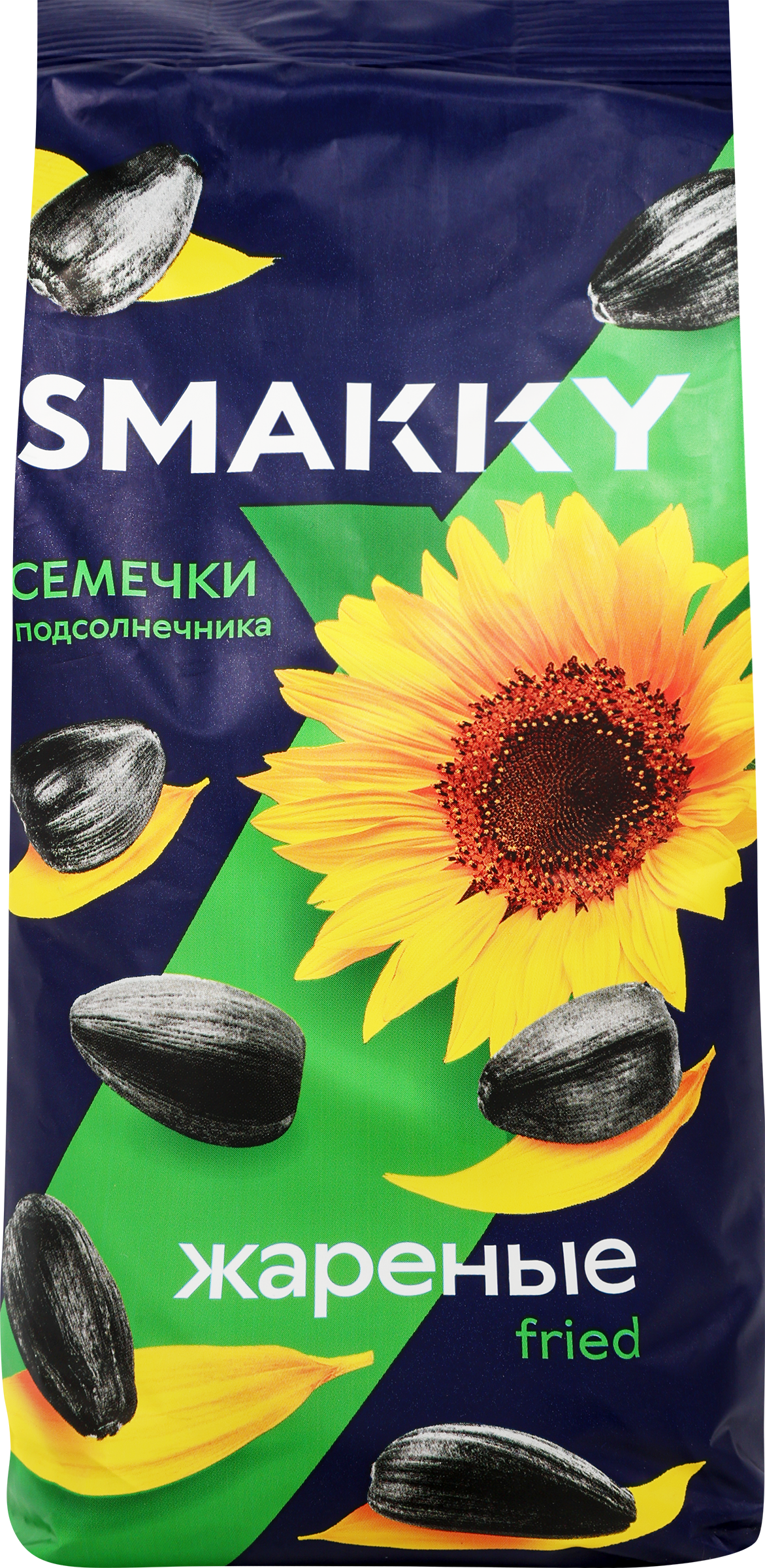 Изображение товара Семечки подсолнечника SMAKKY жареные 500г Изображение товара Семечки подсолнечника SMAKKY жареные 500г