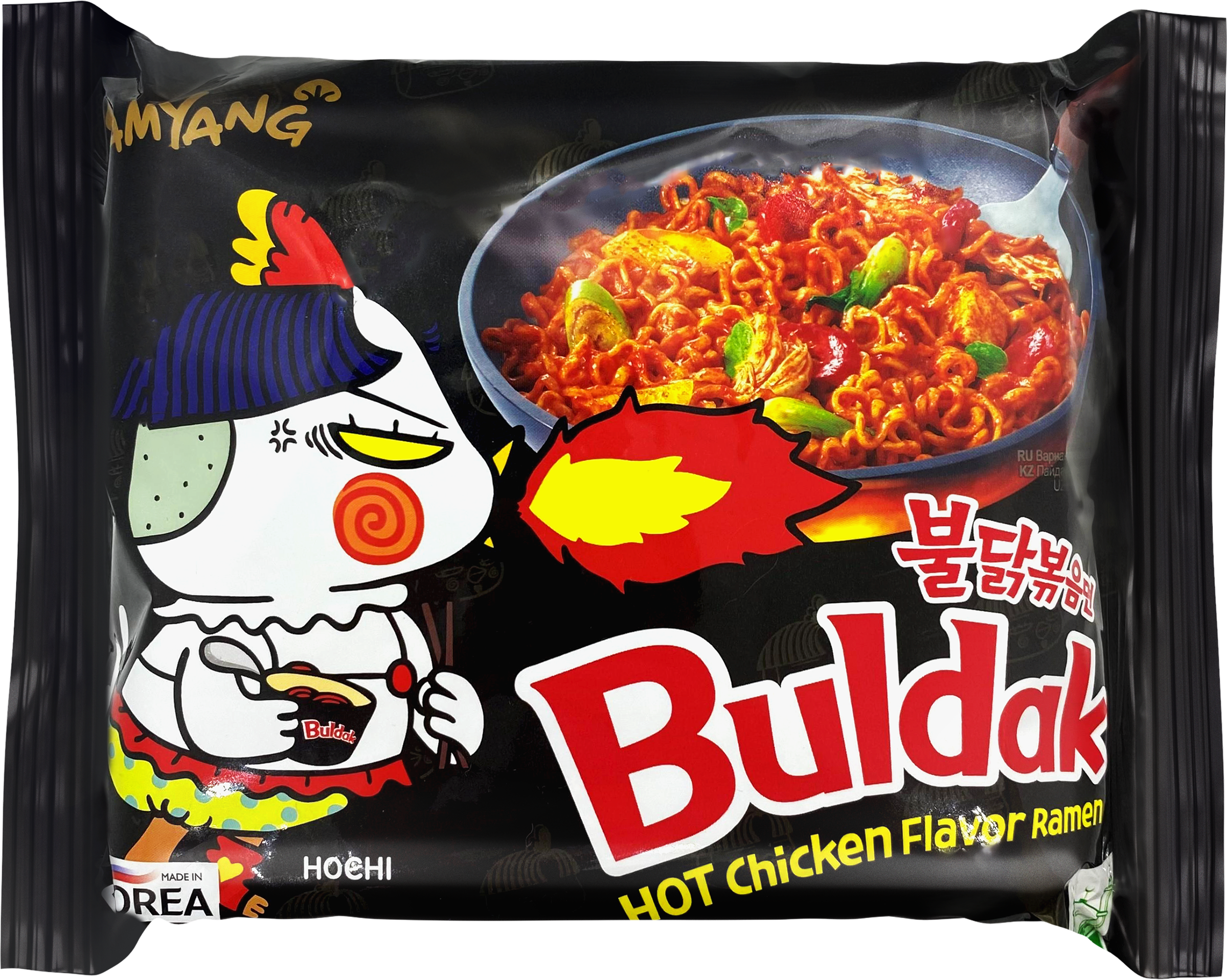 Изображение товара Лапша SAMYANG Buldak со вкусом курицы острая 140г Изображение товара Лапша SAMYANG Buldak со вкусом курицы острая 140г