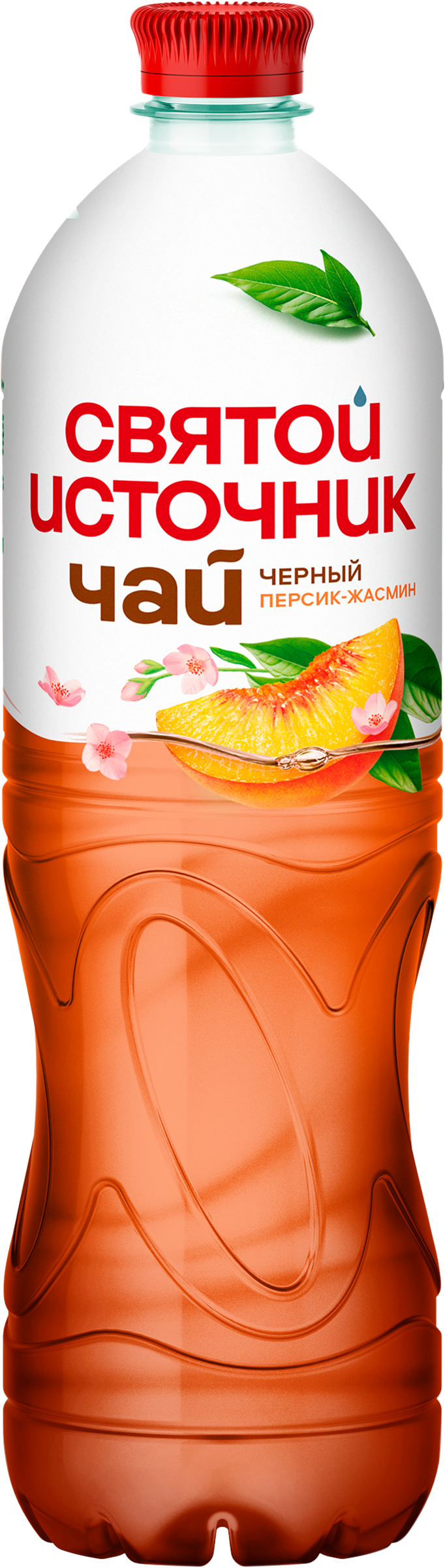 Изображение товара Чай холодный черный СВЯТОЙ ИСТОЧНИК Персик-жасмин, 1л