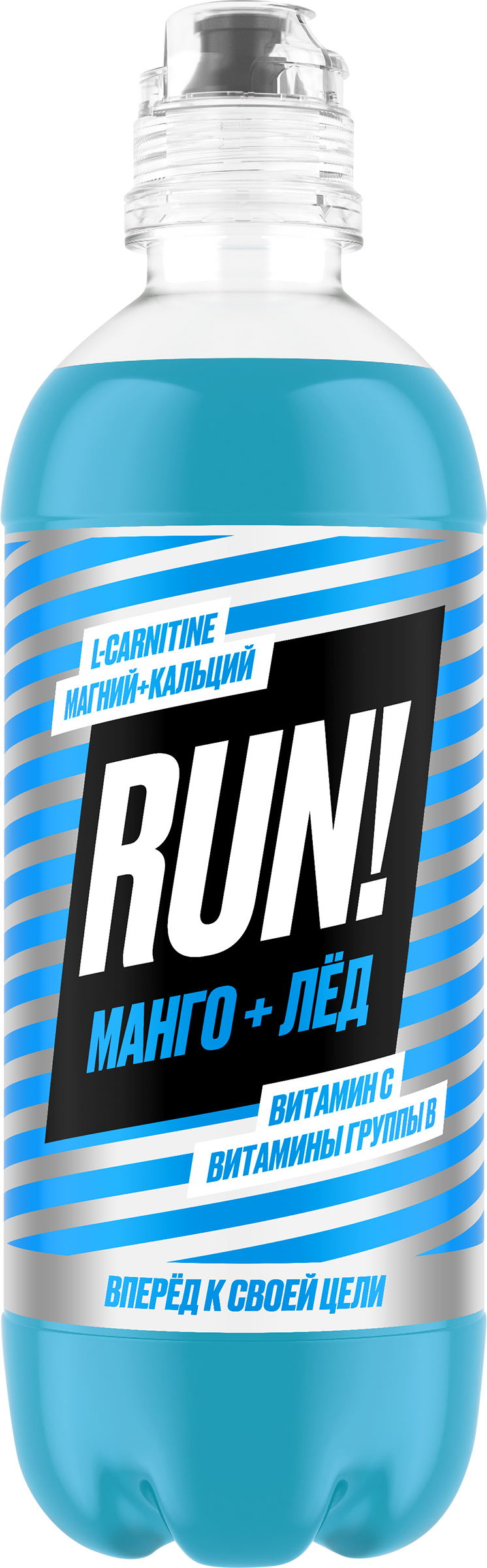 Изображение товара Витаминизированный напиток RUN со вкусом манго, 0.5л, поддержка иммунитета и энергии