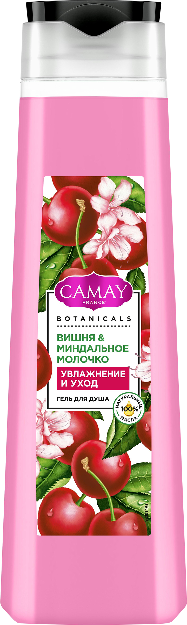 Изображение товара Гель для душа CAMAY Вишня и миндальное молочко 400 мл для всех типов кожи Изображение товара Гель для душа CAMAY Вишня и миндальное молочко 400 мл для всех типов кожи