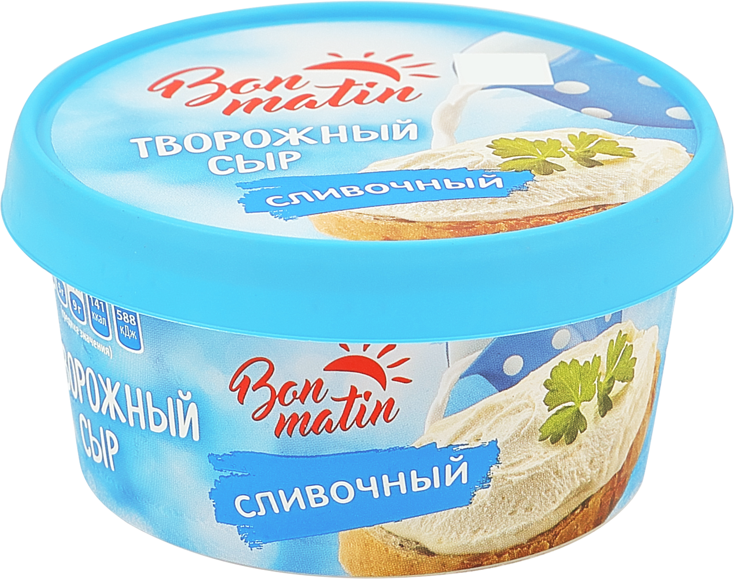 Изображение товара Творожный сыр BON MATIN 30% сливочный, нежный и взбитый, для завтрака и закусок Изображение товара Творожный сыр BON MATIN 30% сливочный, нежный и взбитый, для завтрака и закусок