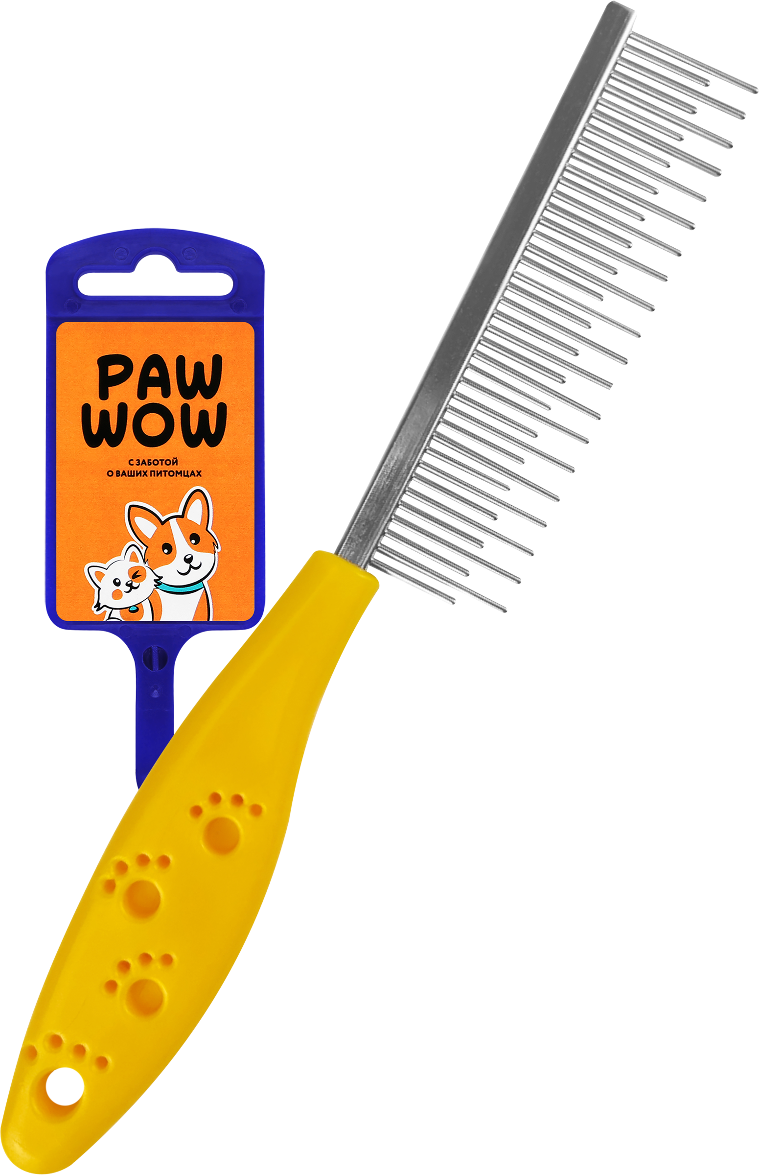 Изображение товара Расческа для животных PAW WOW Изображение товара Расческа для животных PAW WOW