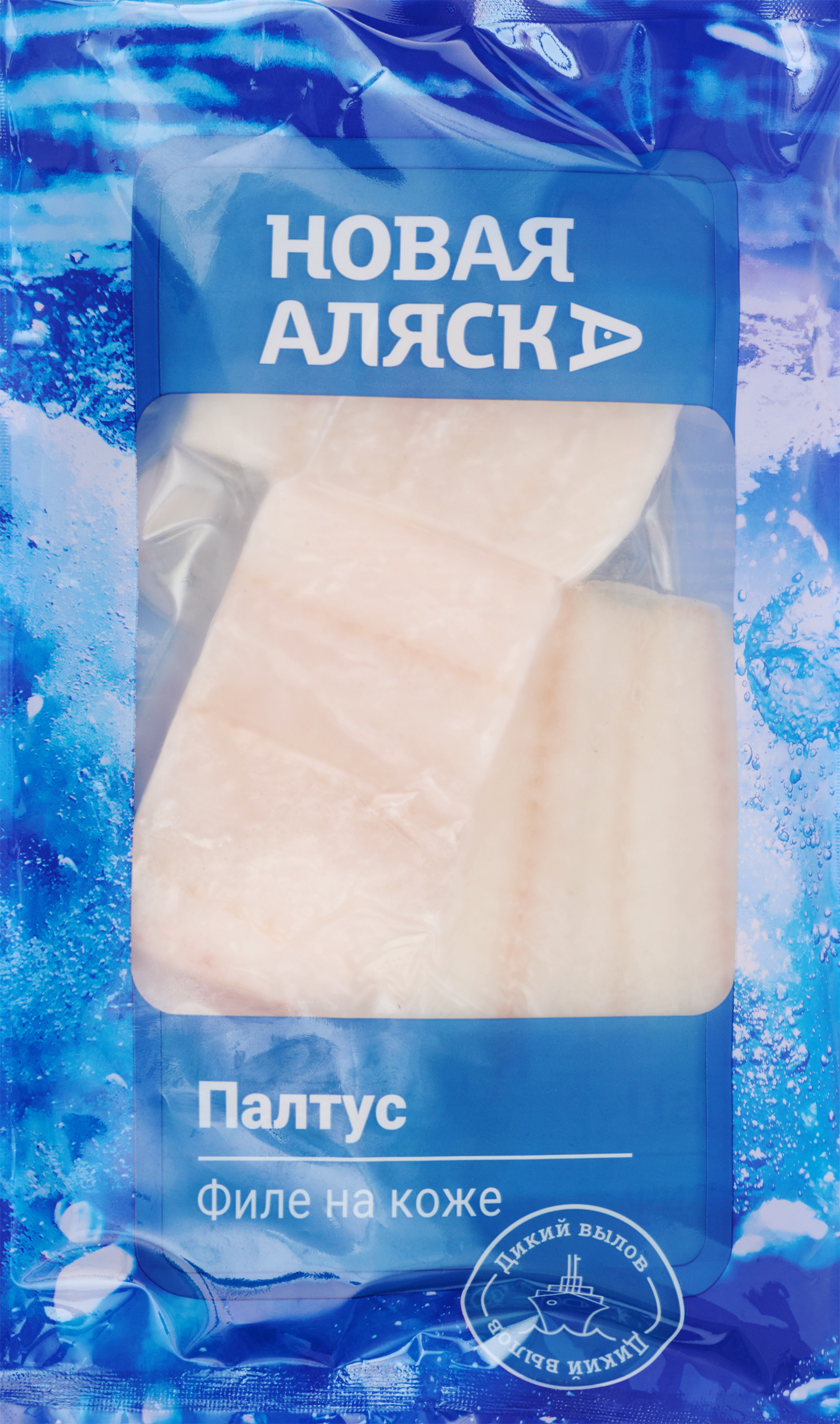 Изображение товара Палтус Синекорый замороженный НОВАЯ АЛЯСКА филе на коже 400г Изображение товара Палтус Синекорый замороженный НОВАЯ АЛЯСКА филе на коже 400г