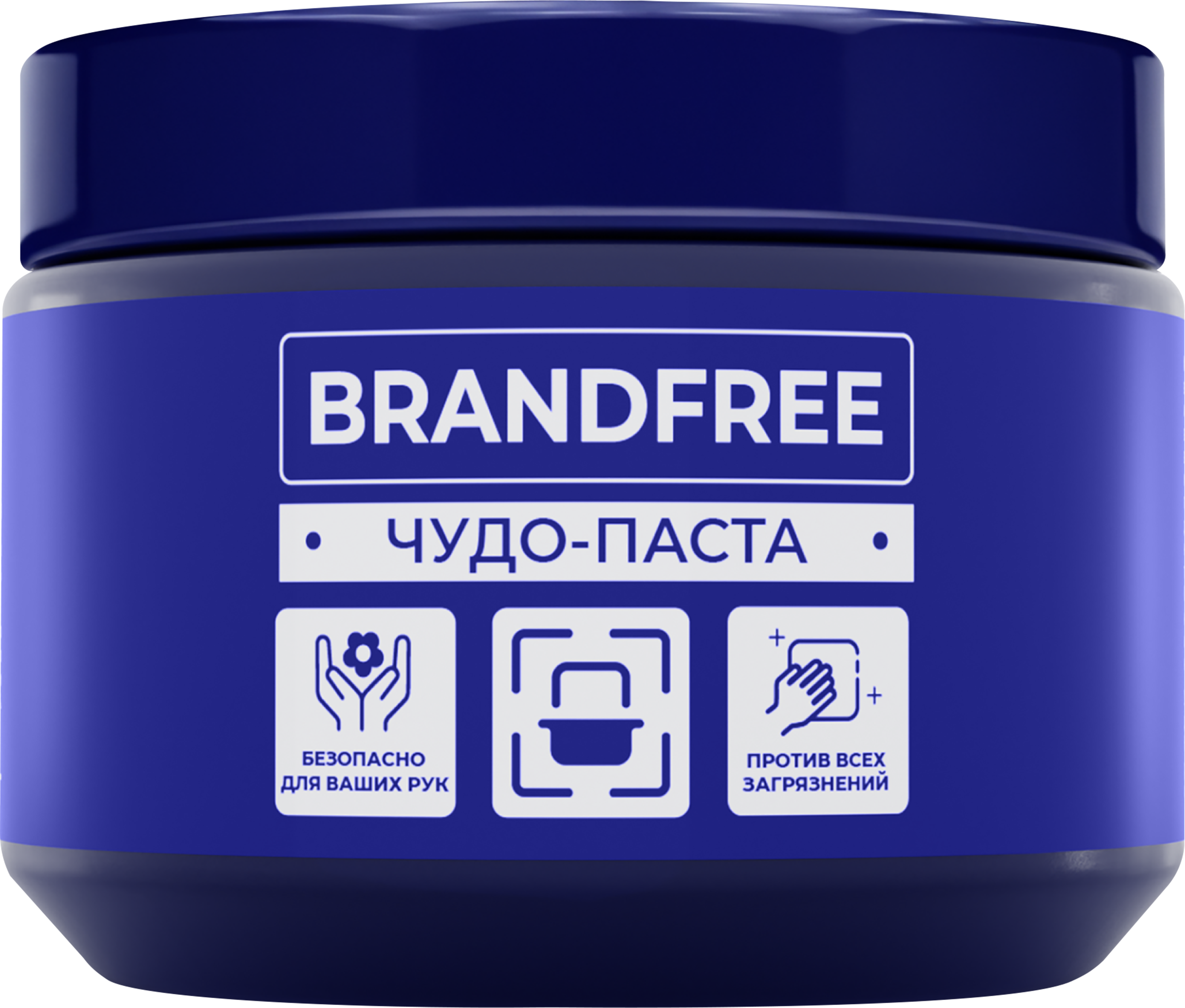Изображение товара Паста чистящая BRANDFREE для уборки твердых поверхностей, 500г